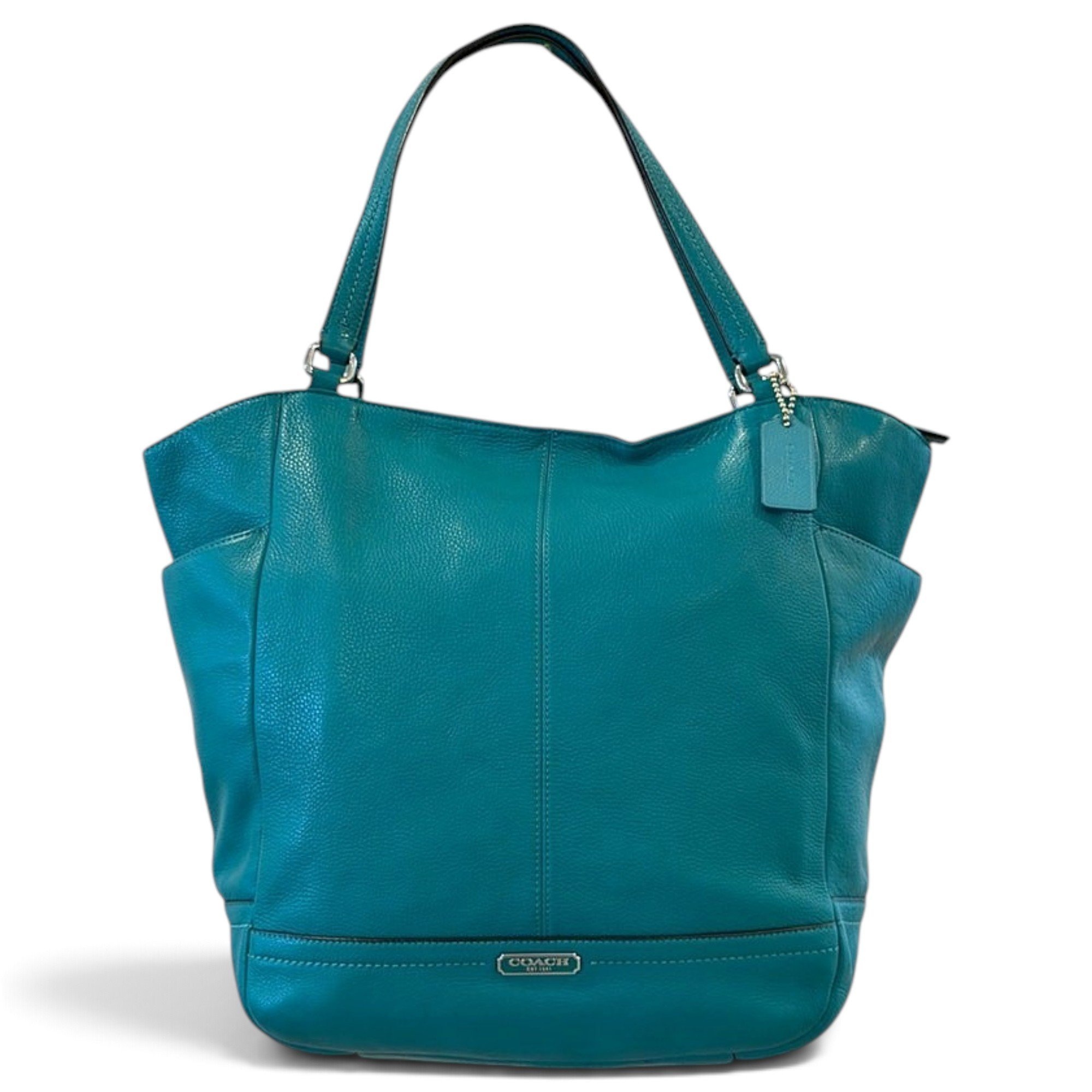 Leather tote