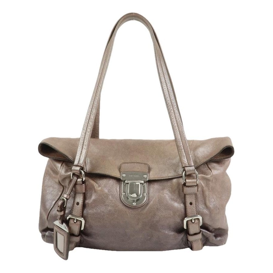 Leather handbag