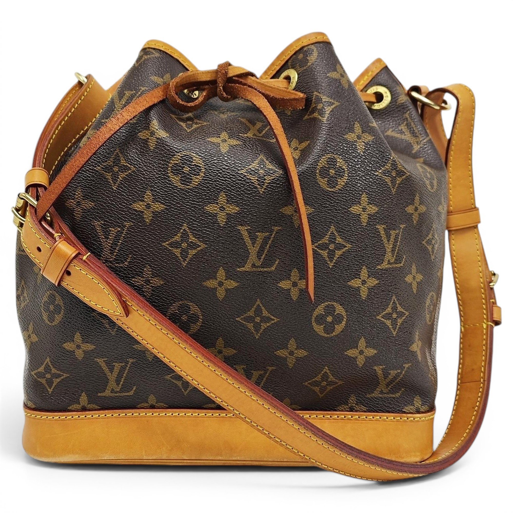 Nano Noé leather handbag