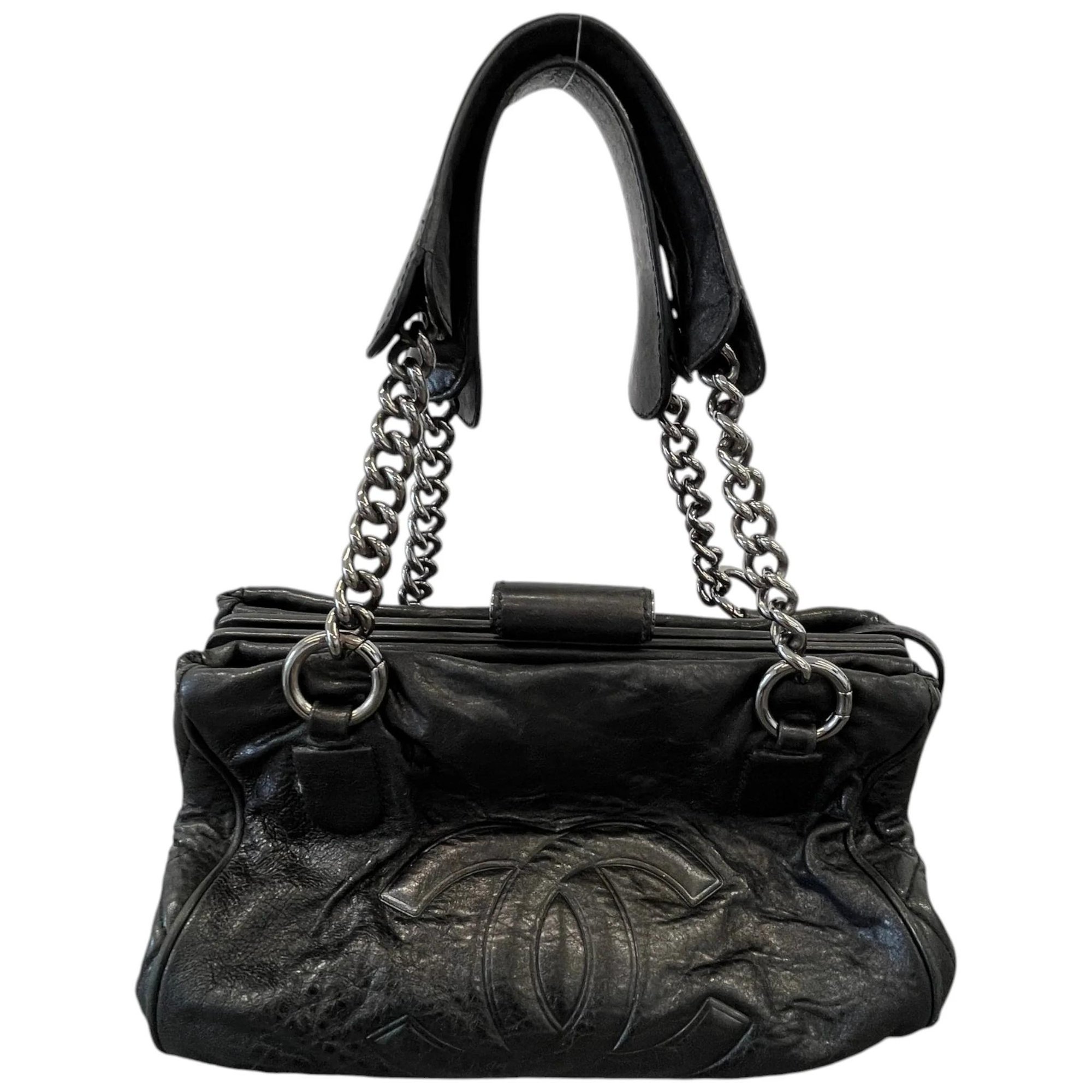 Leather handbag