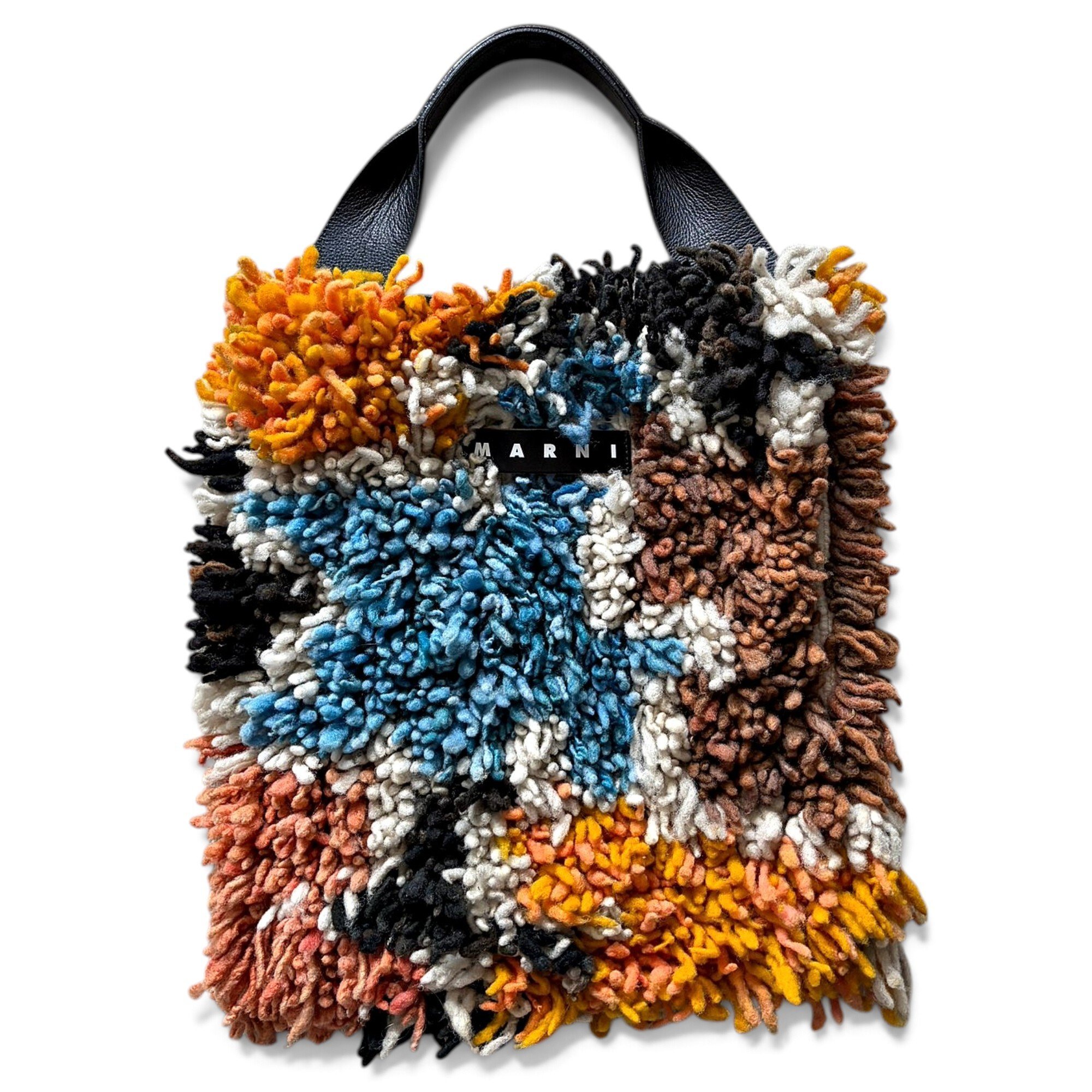 Leather tote