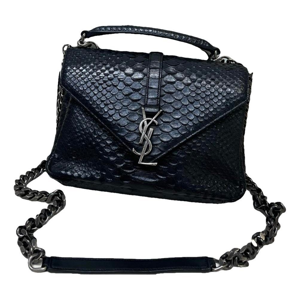 Collége monogramme leather handbag