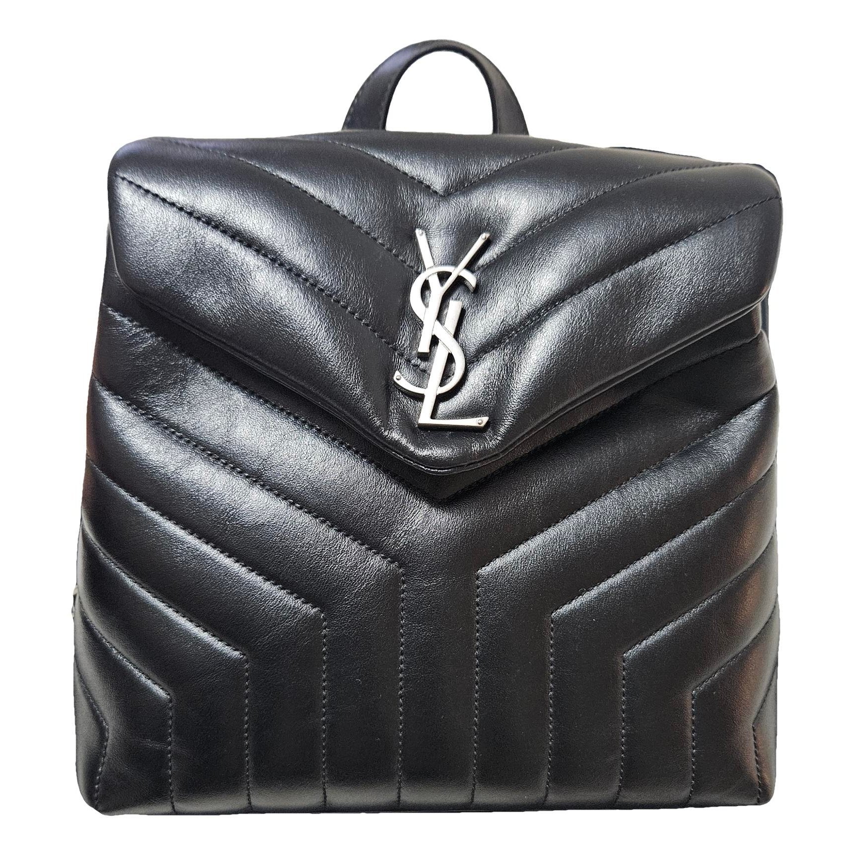 Loulou leather backpack