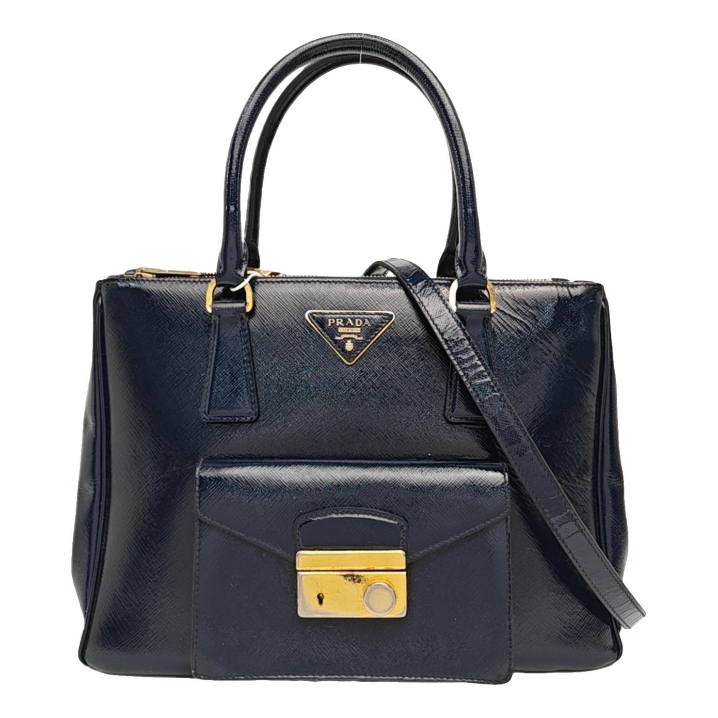 Galleria leather handbag