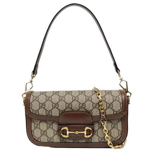 Handle Horsebit 1955 leather handbag