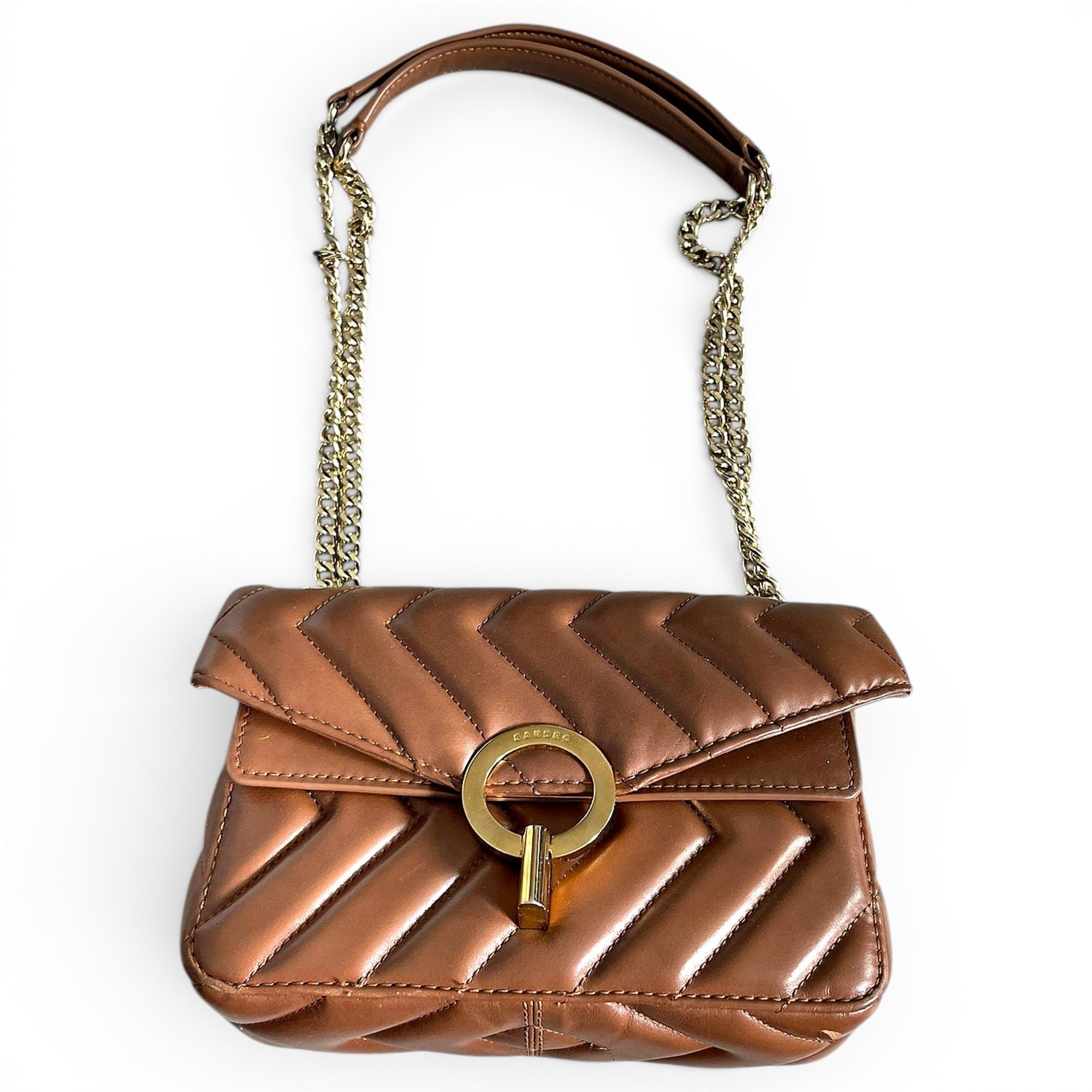 Yza leather handbag