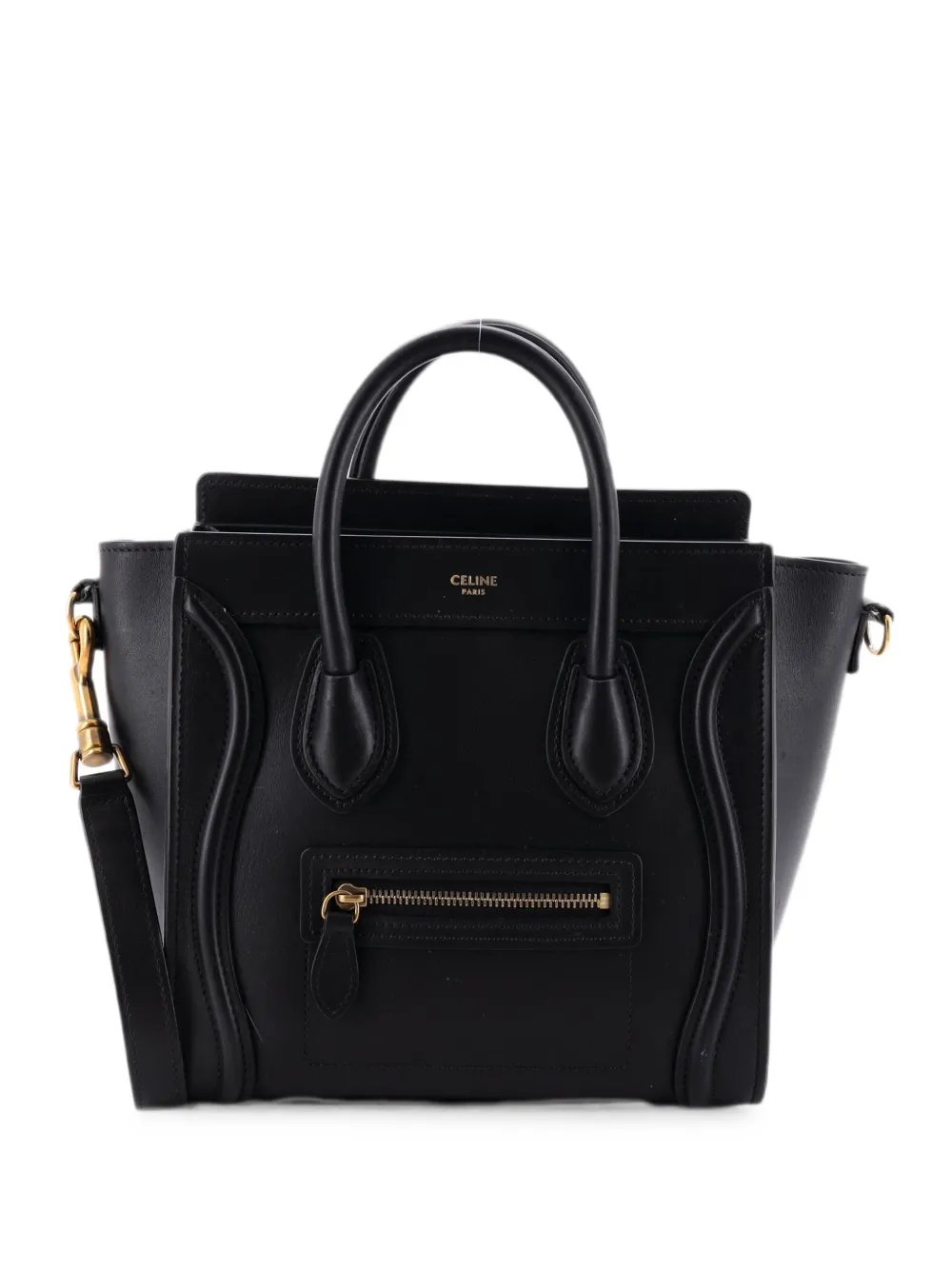 Luggage Bag Smooth Leather Nano crossbody bag