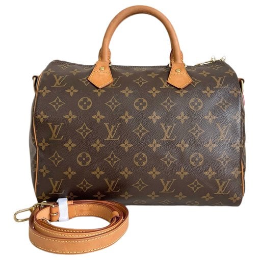 Speedy Bandoulière leather handbag