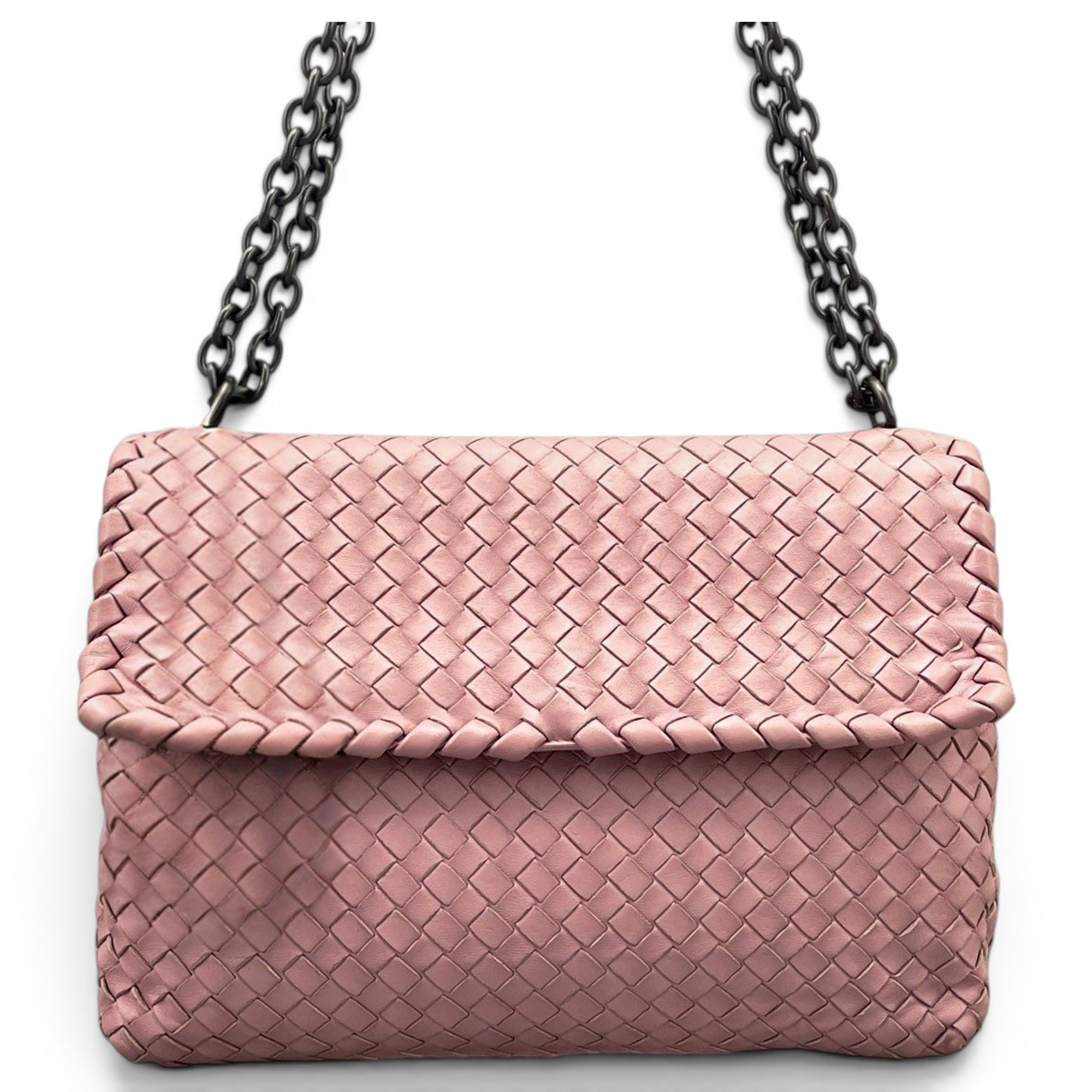 Chain Cassette leather handbag