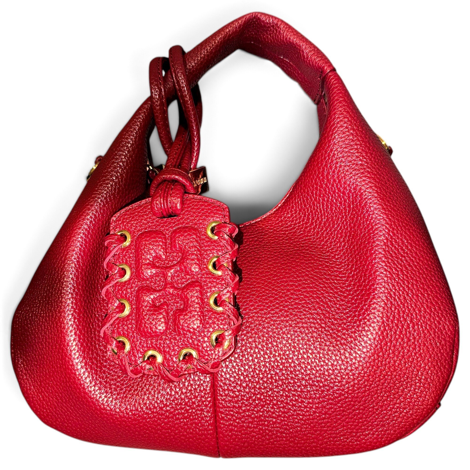 Hobo leather handbag