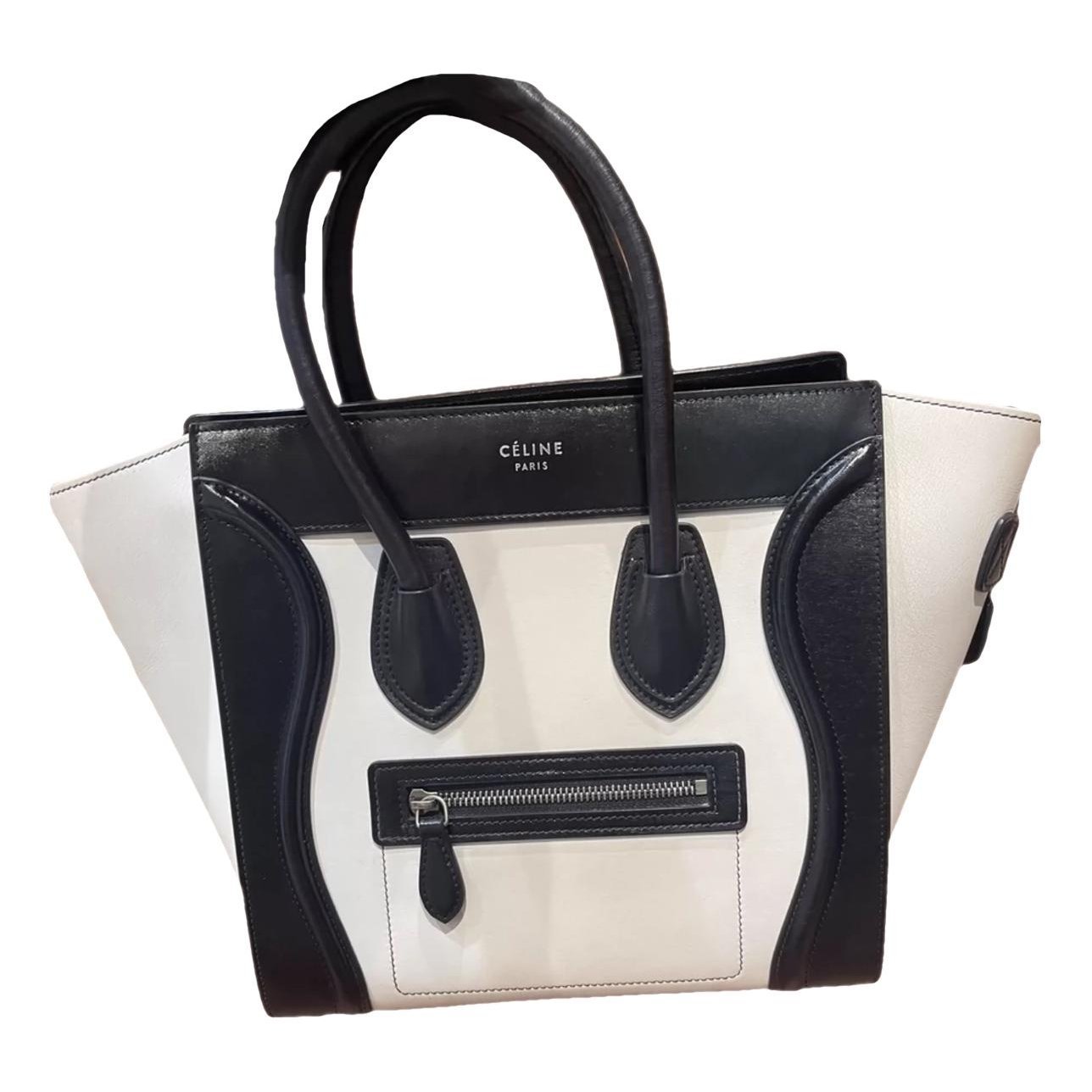 Luggage leather handbag