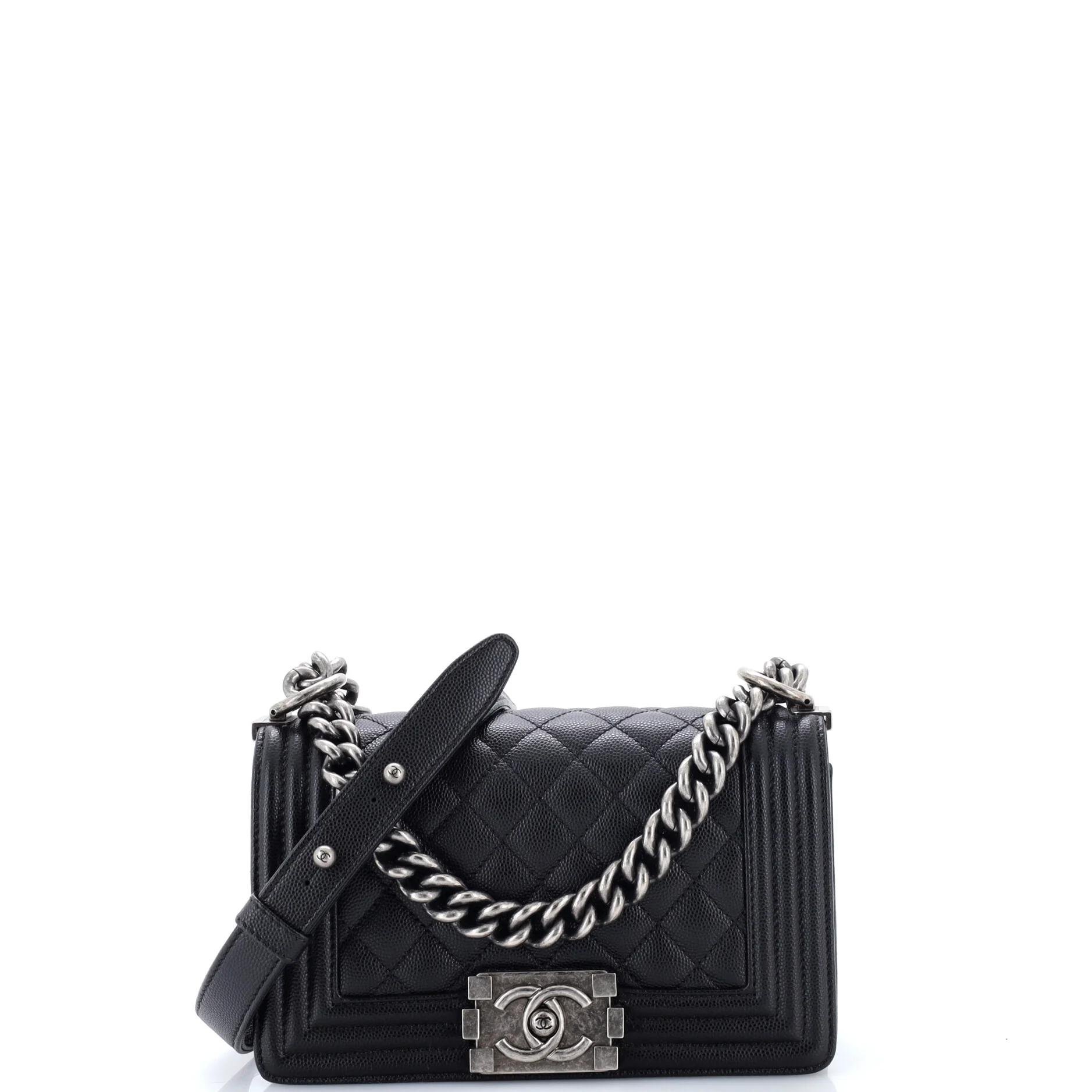 Boy leather crossbody bag