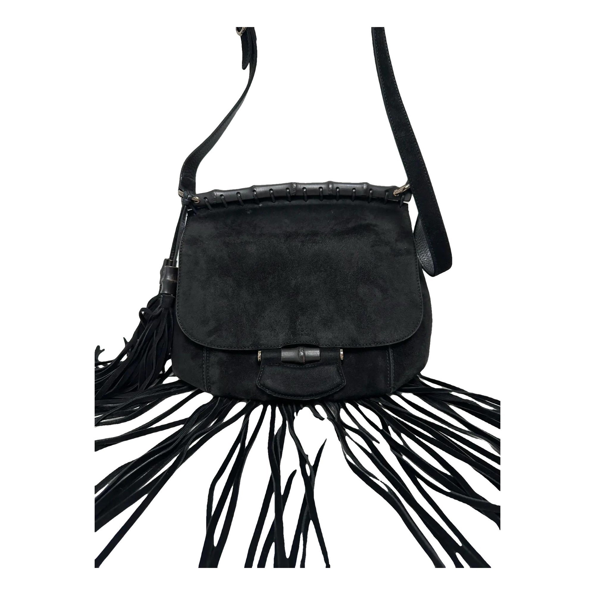 Fringe crossbody bag