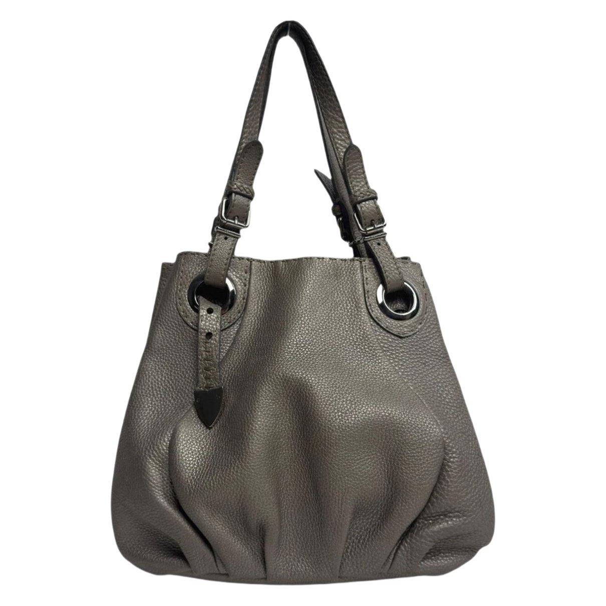 Leather tote
