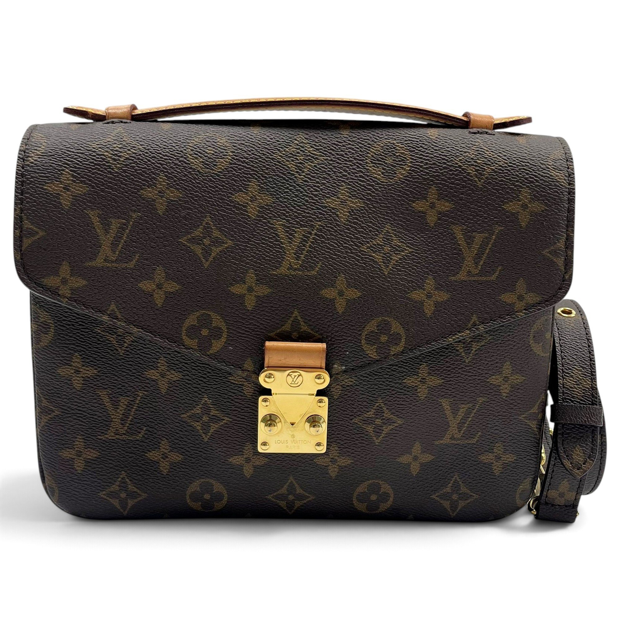 Metis leather handbag