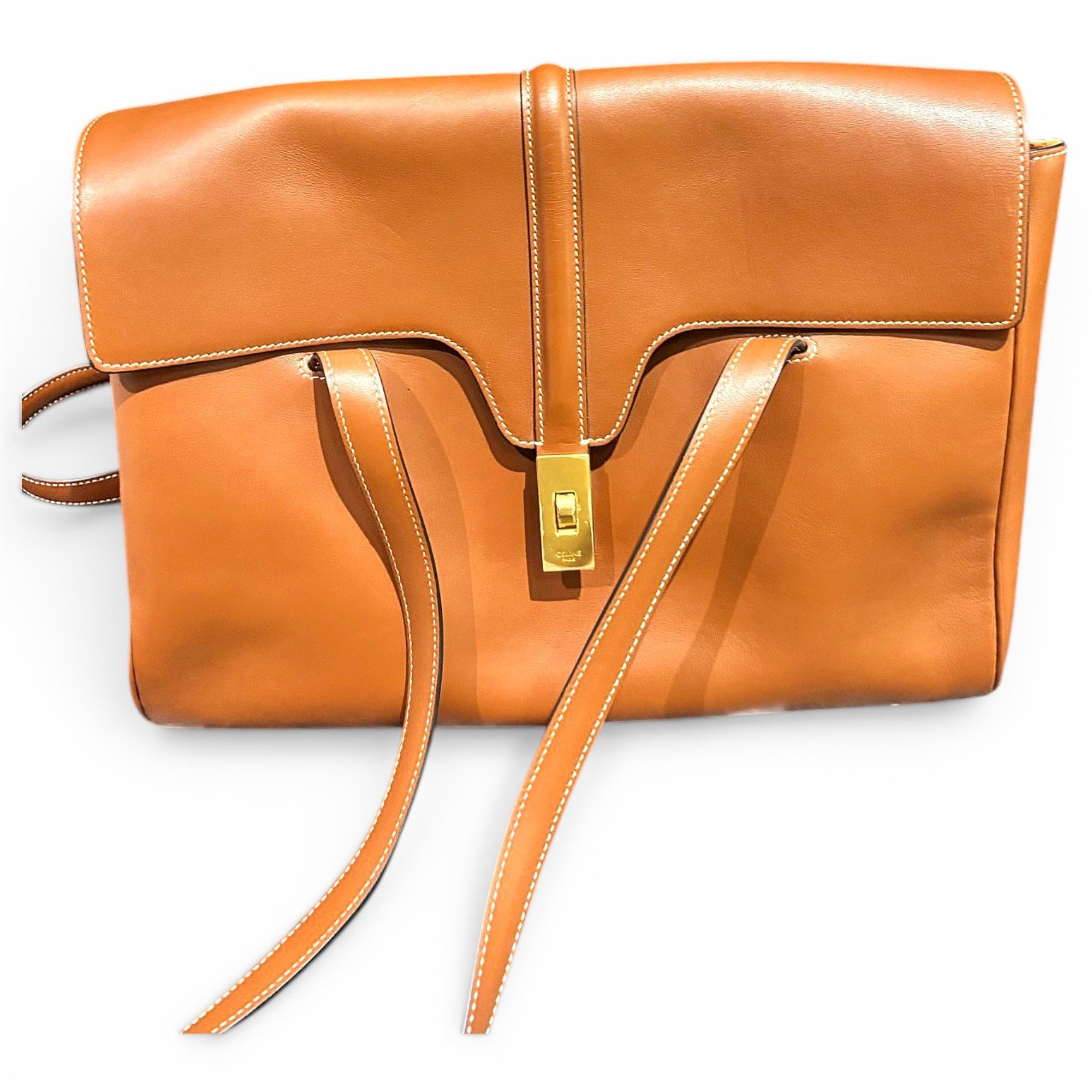 Sac 16 leather handbag