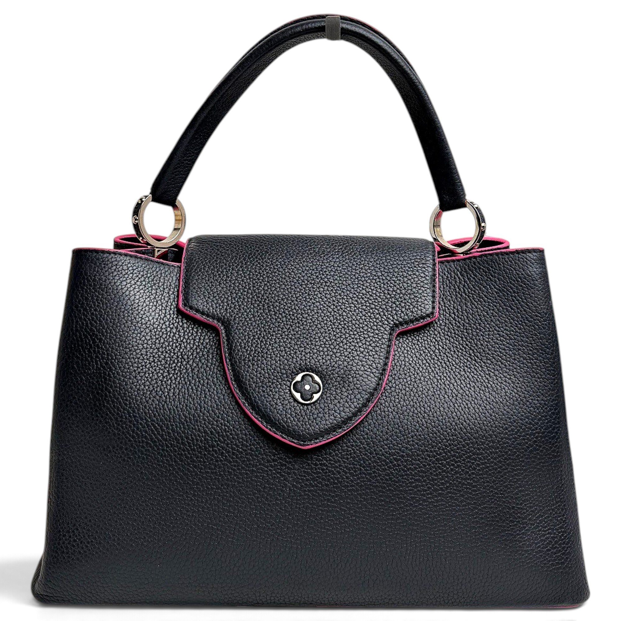 Capucines leather handbag