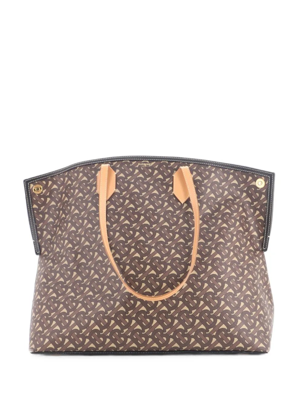 Society Monogram E-Canvas Large tote bag