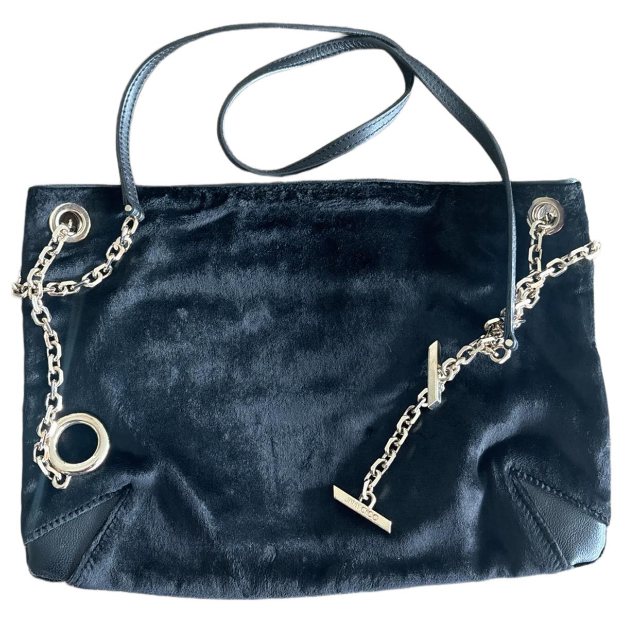 Velvet handbag