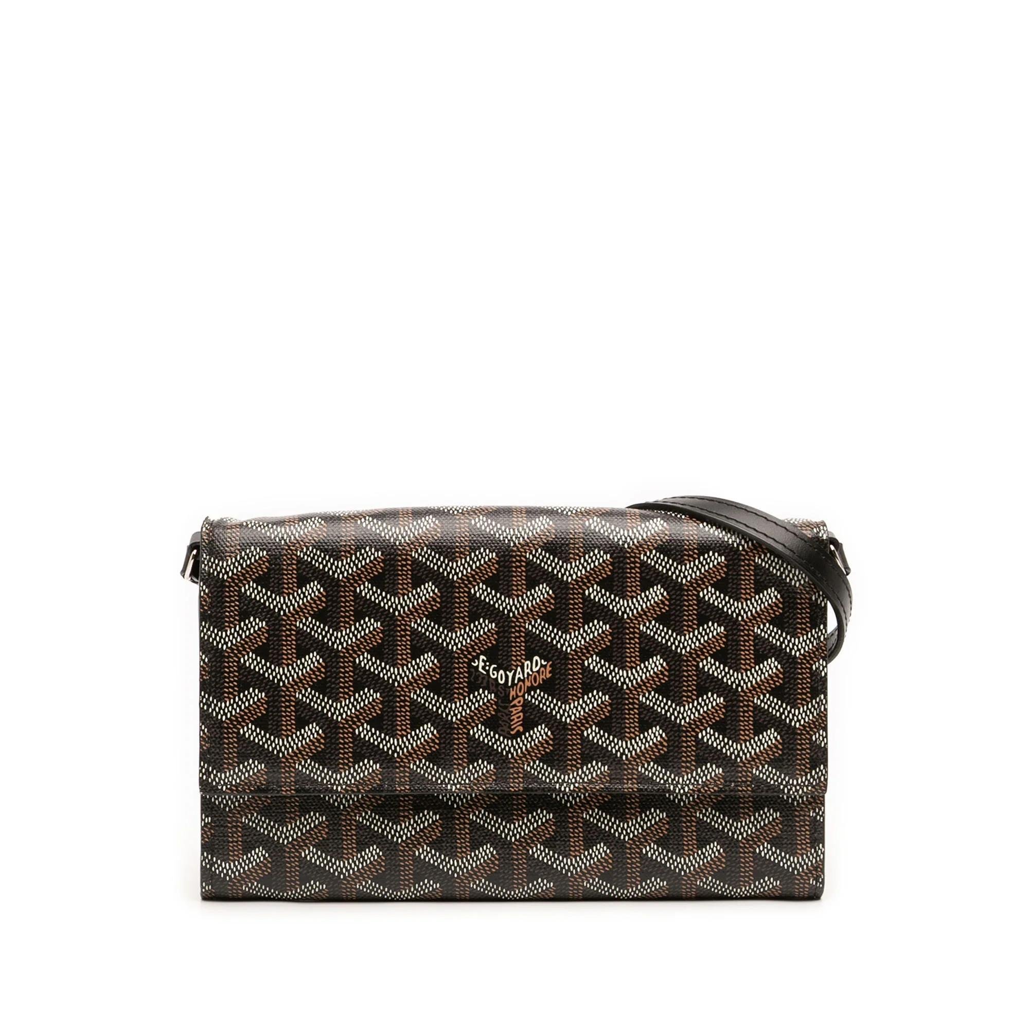 Minaudiere Goyardine cloth handbag