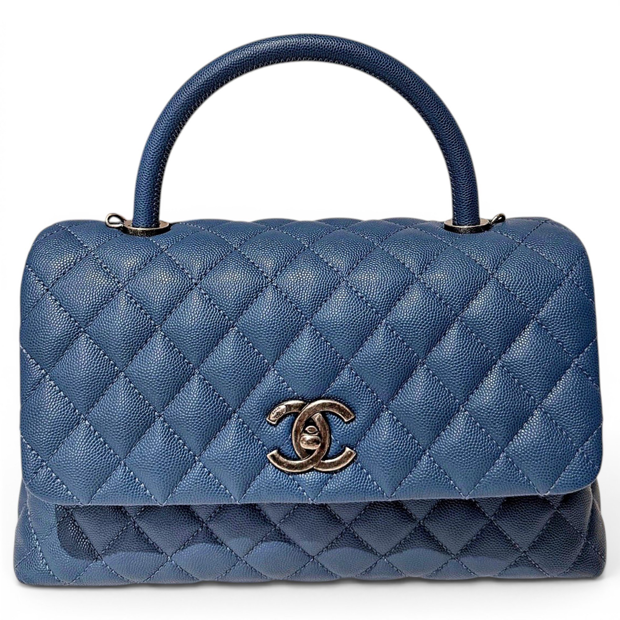 Coco Handle leather handbag