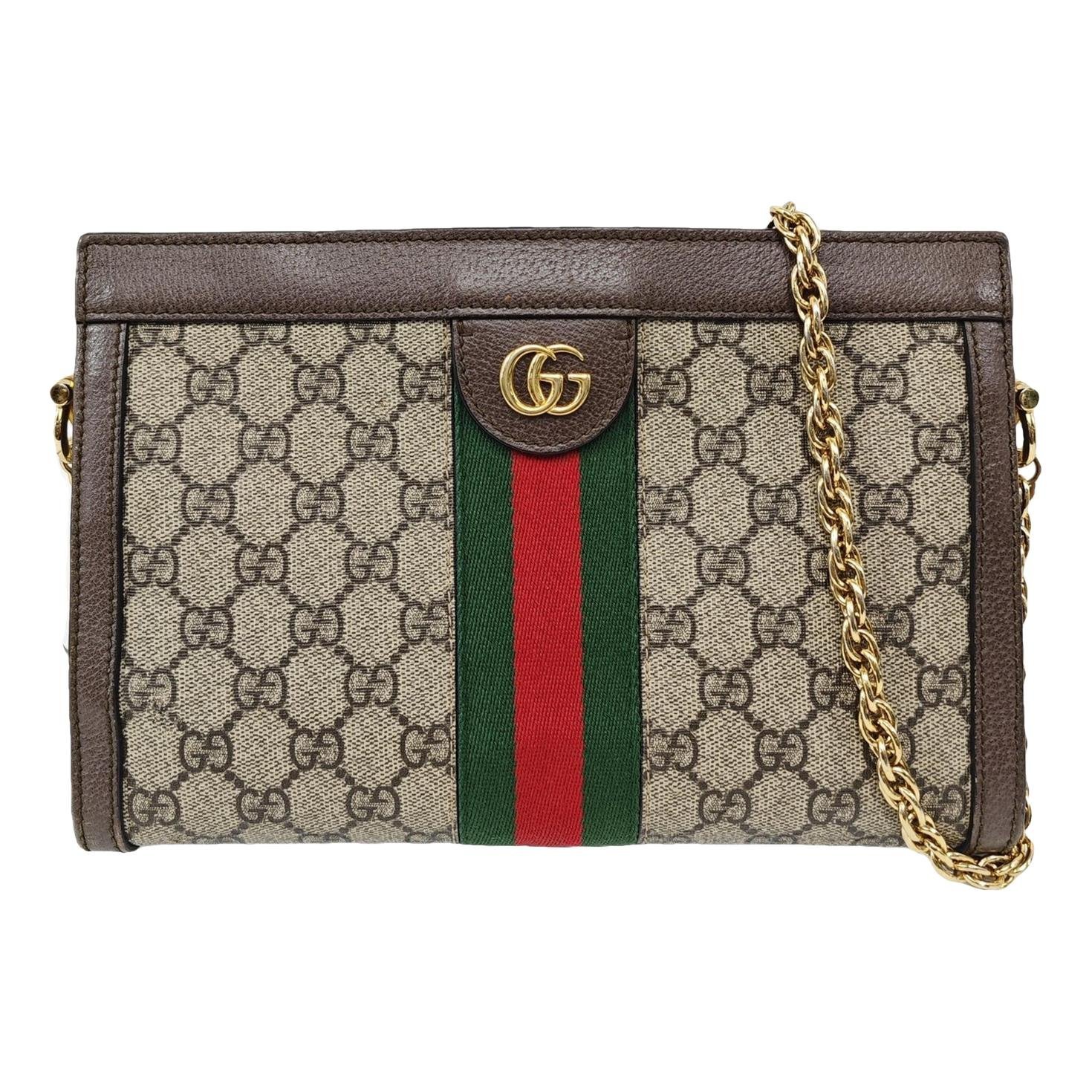 Ophidia leather handbag