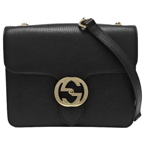 Leather crossbody bag