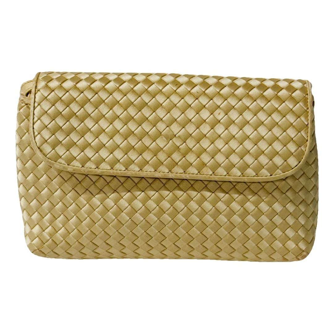 Silk clutch bag
