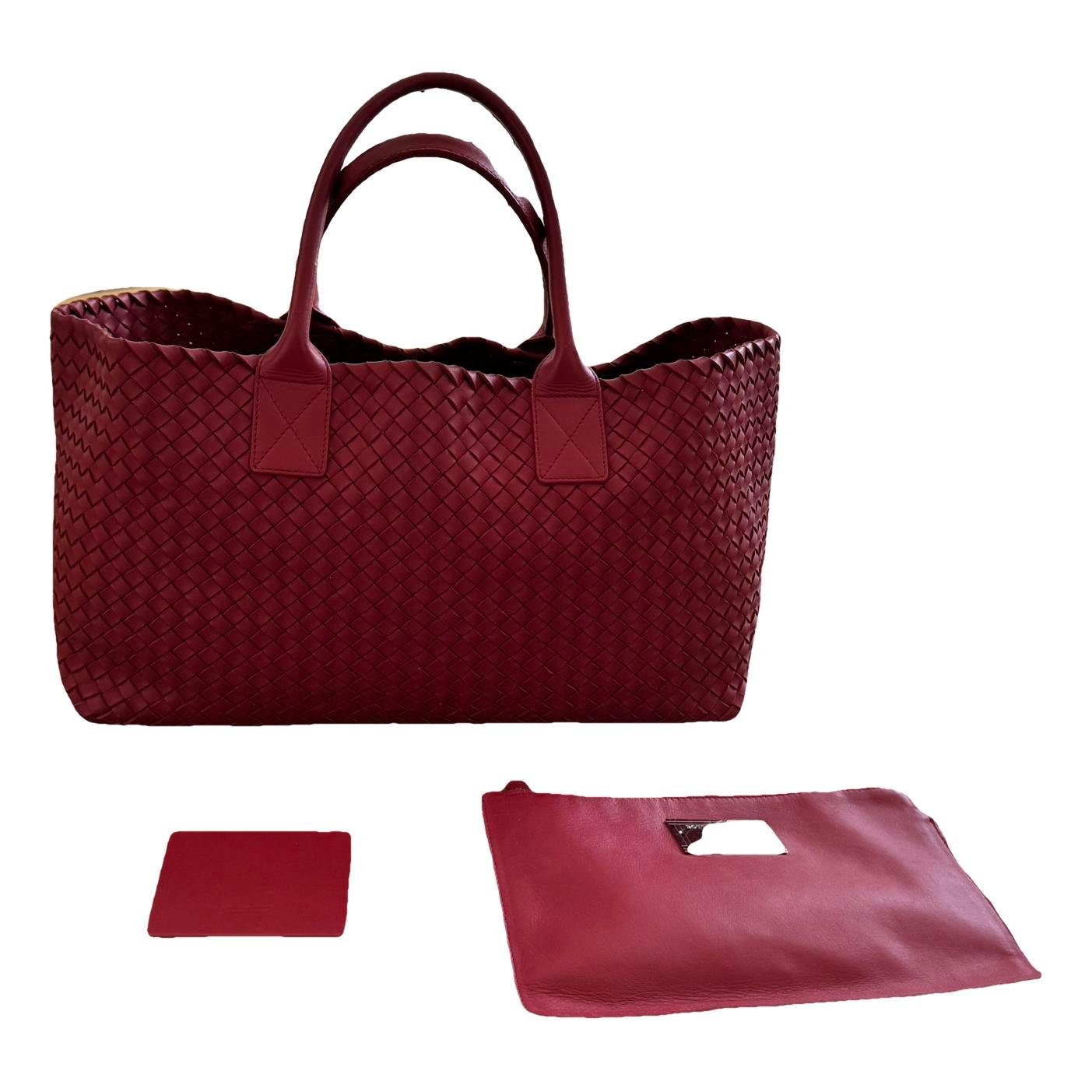 Cabat leather tote