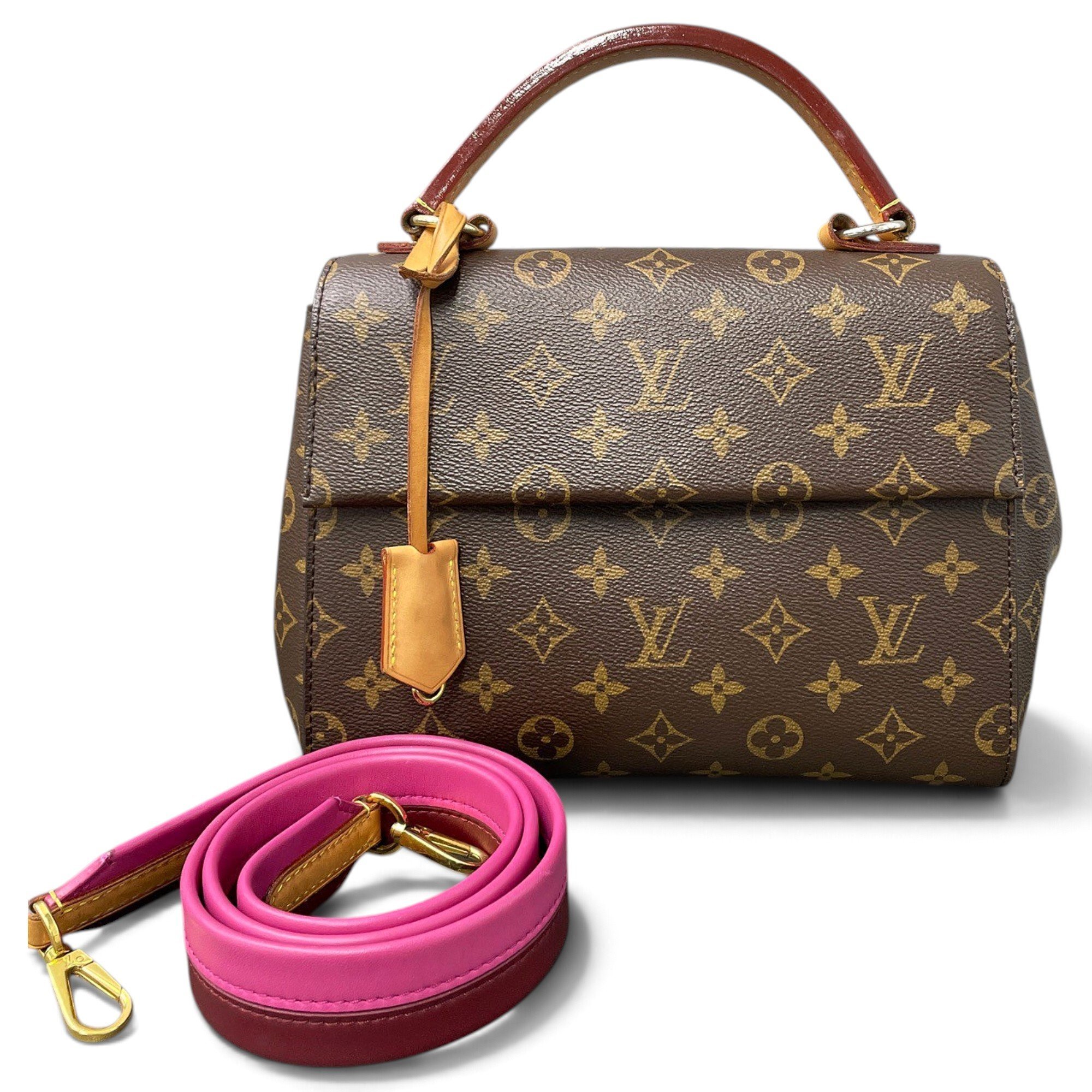 Cluny leather handbag