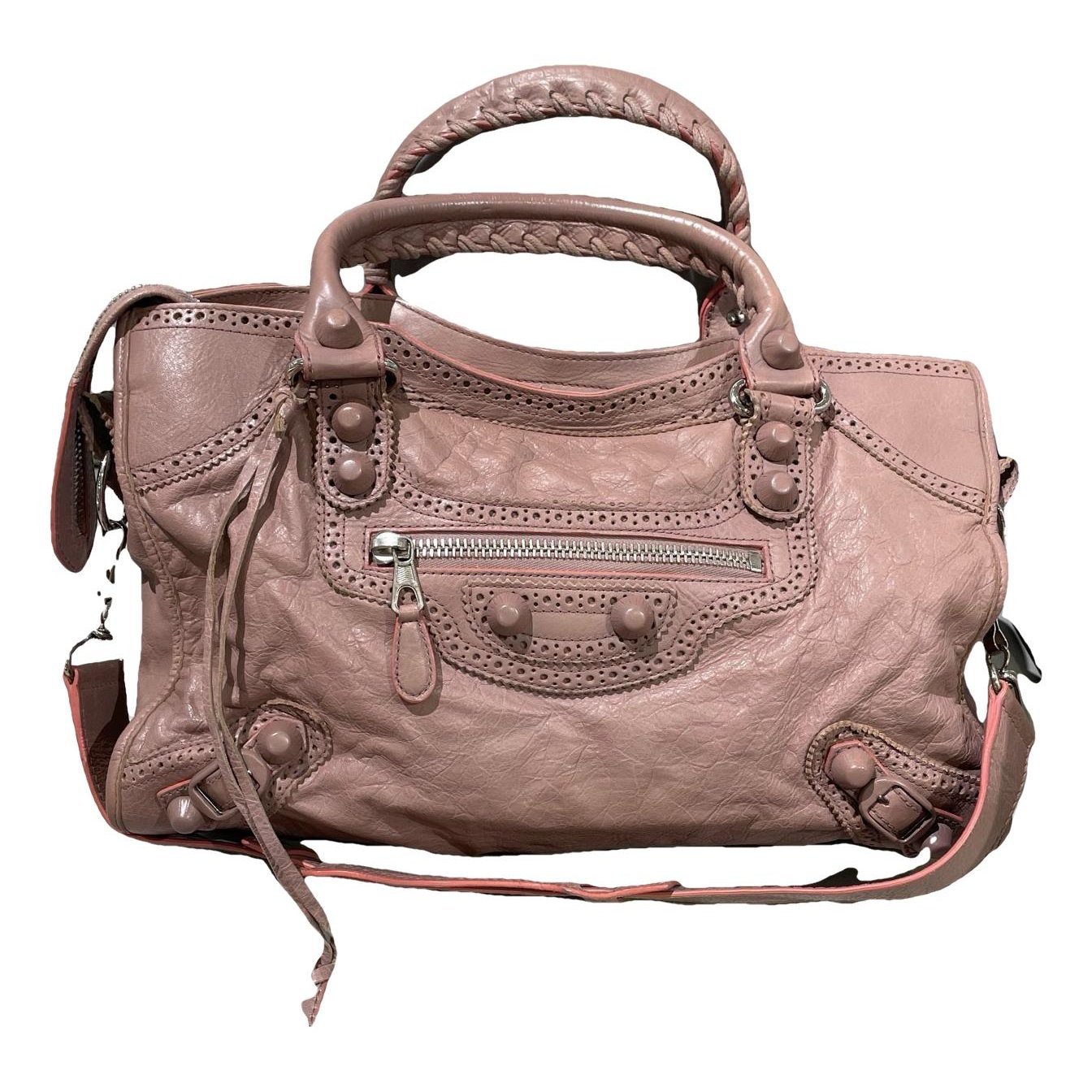 Leather handbag