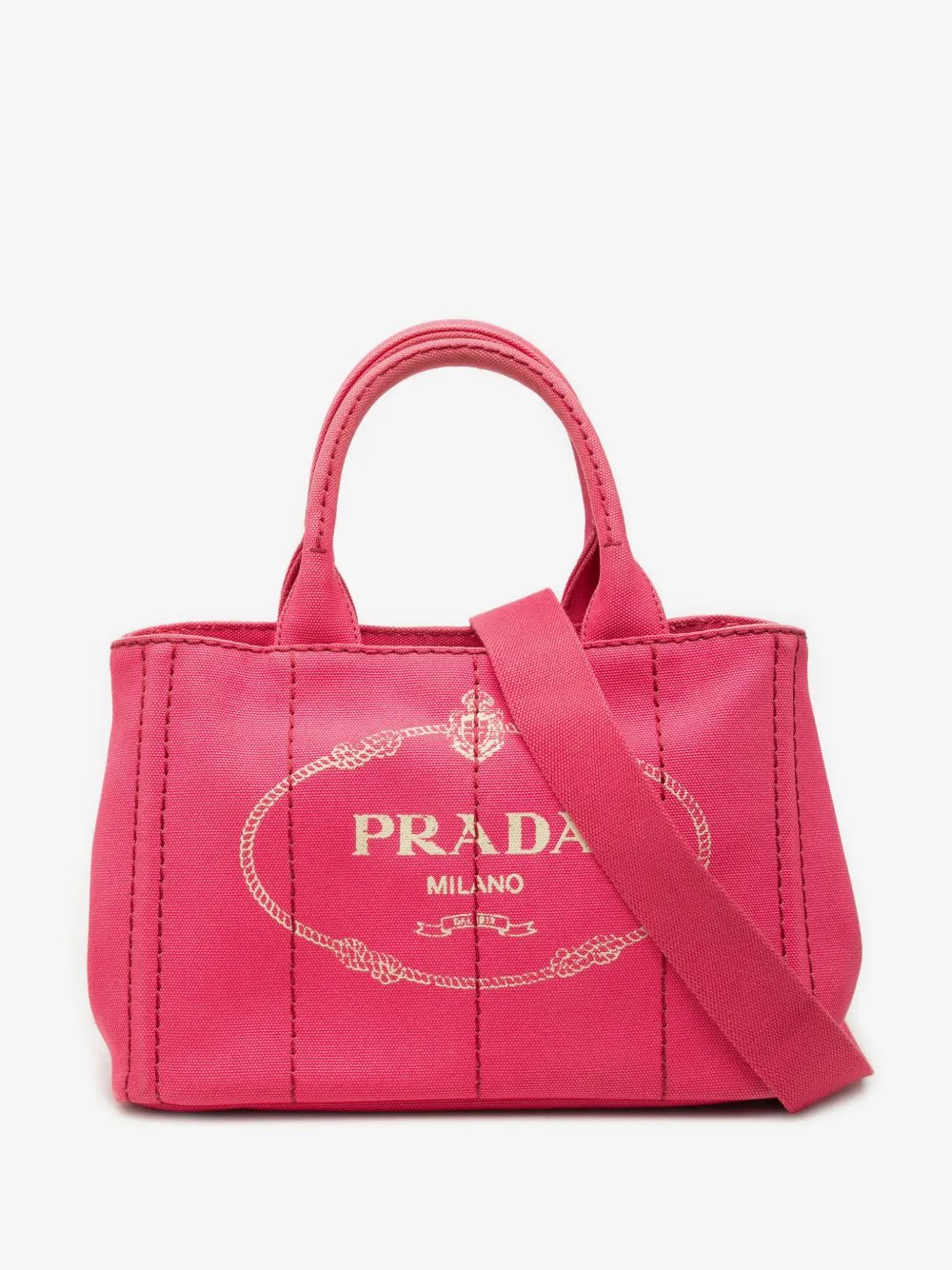 2013-2026 Small Canvas Canapa Logo Tote satchel