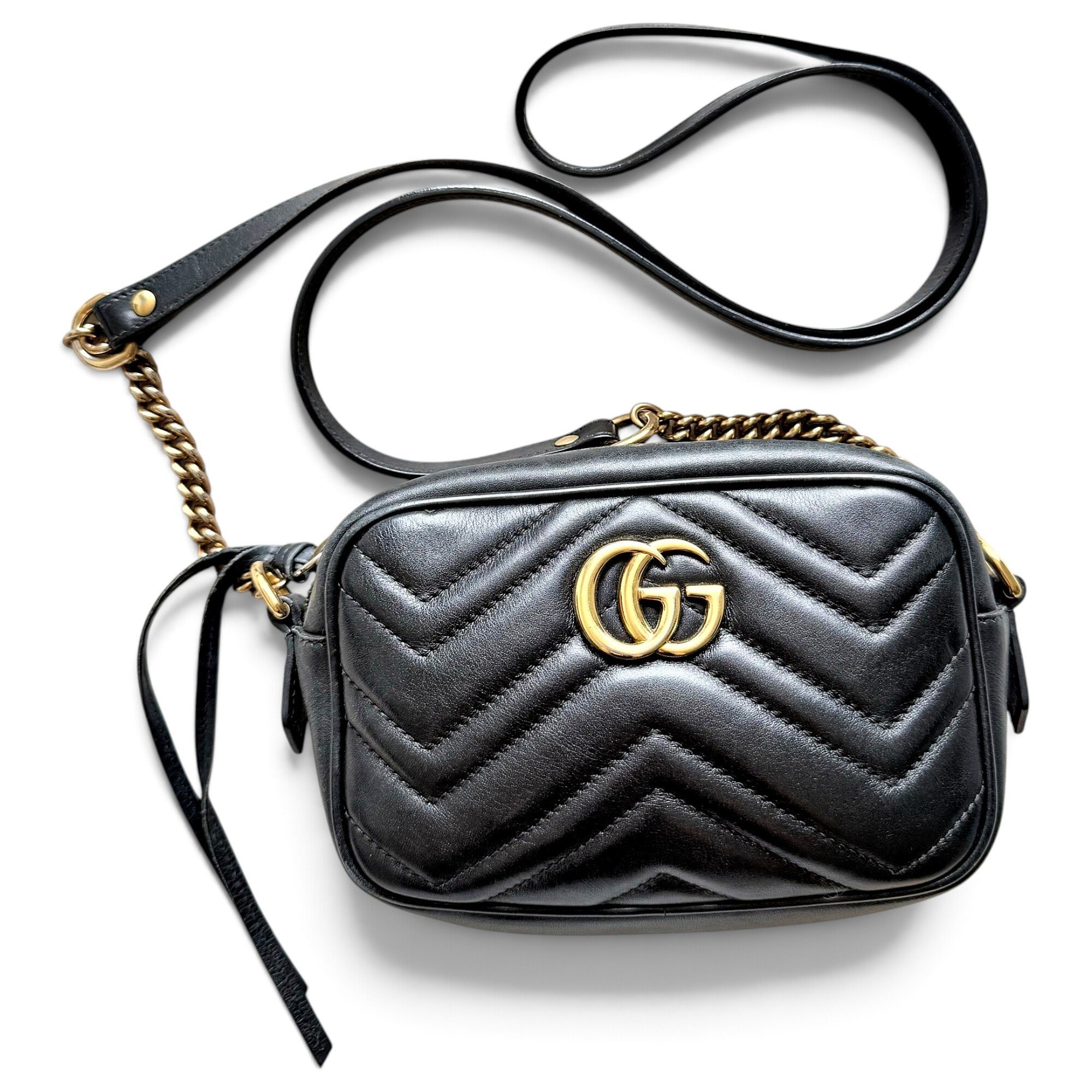 GG Marmont leather crossbody bag