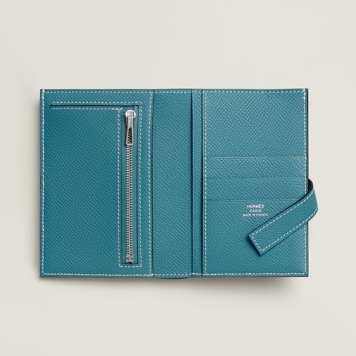 New Bleu Jean New H Passant Compact Wallet