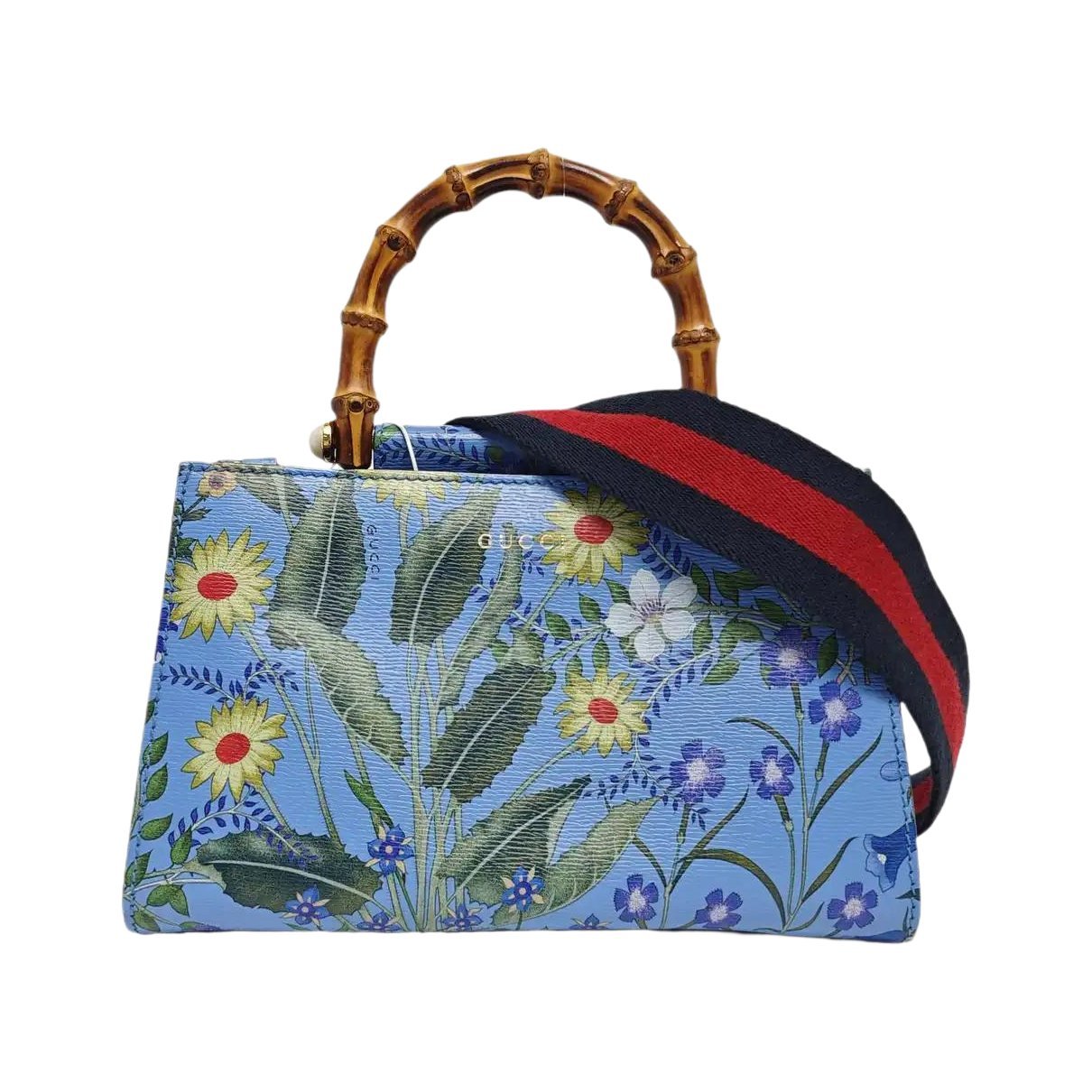 Nymphaea leather mini bag