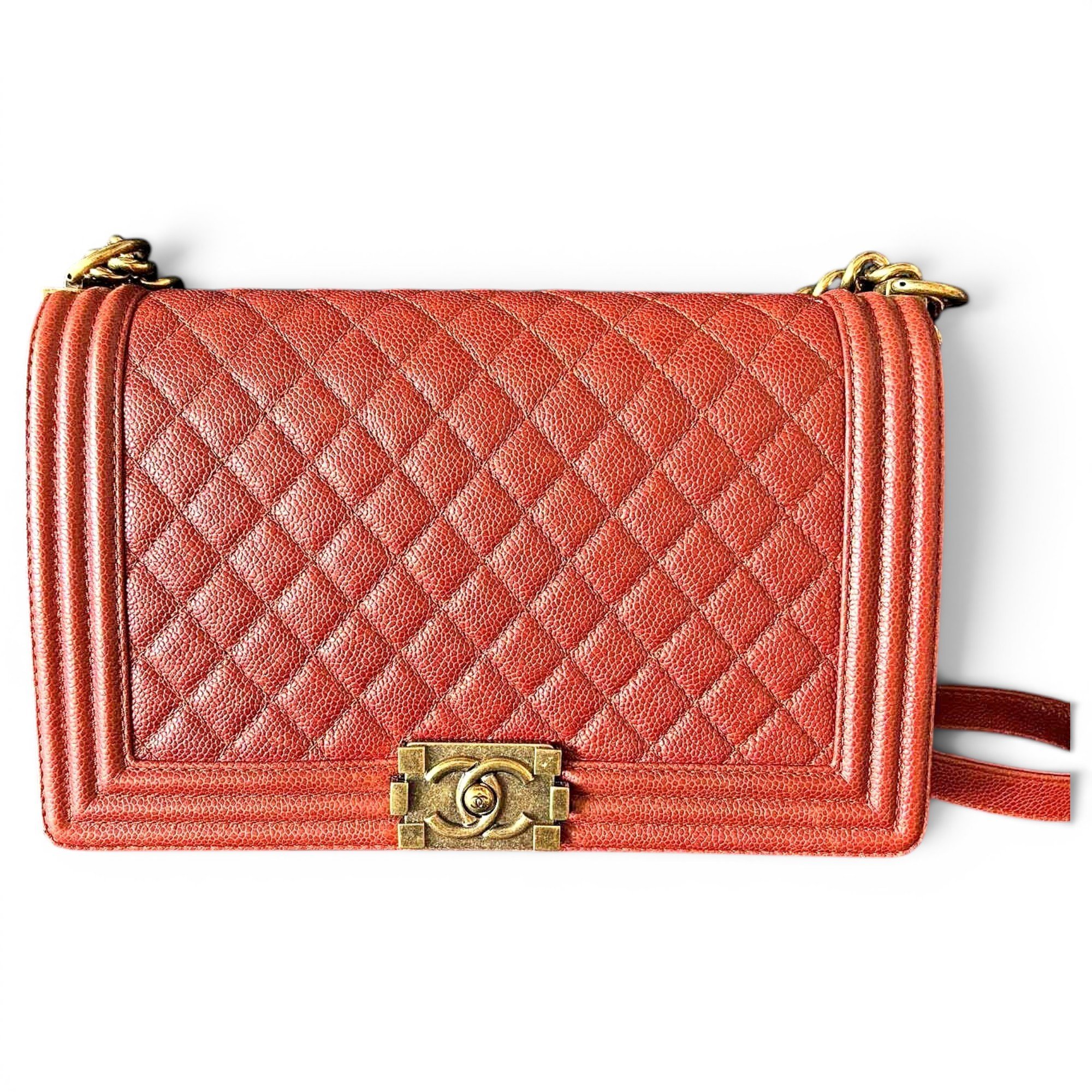 Boy leather handbag