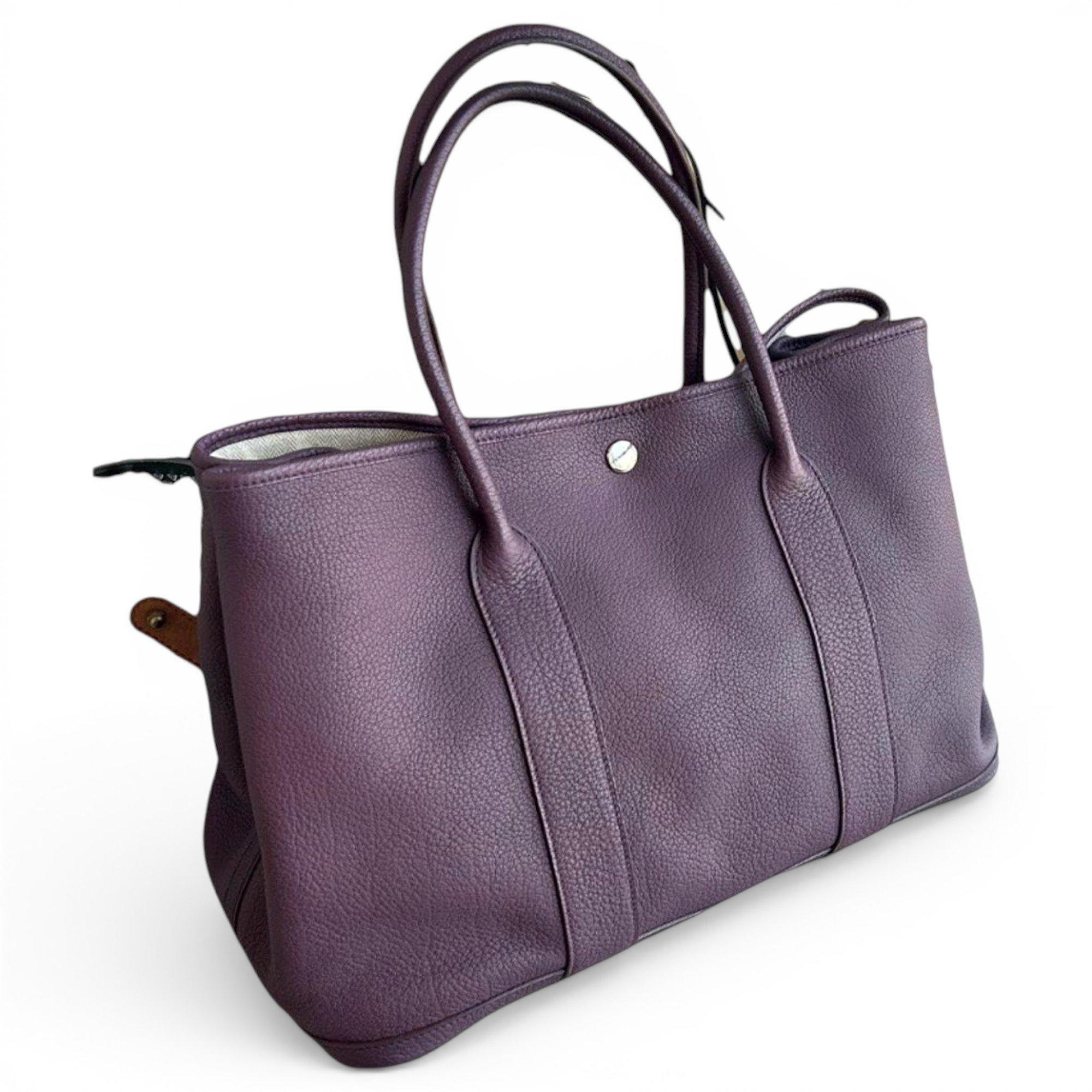 Garden Party leather tote