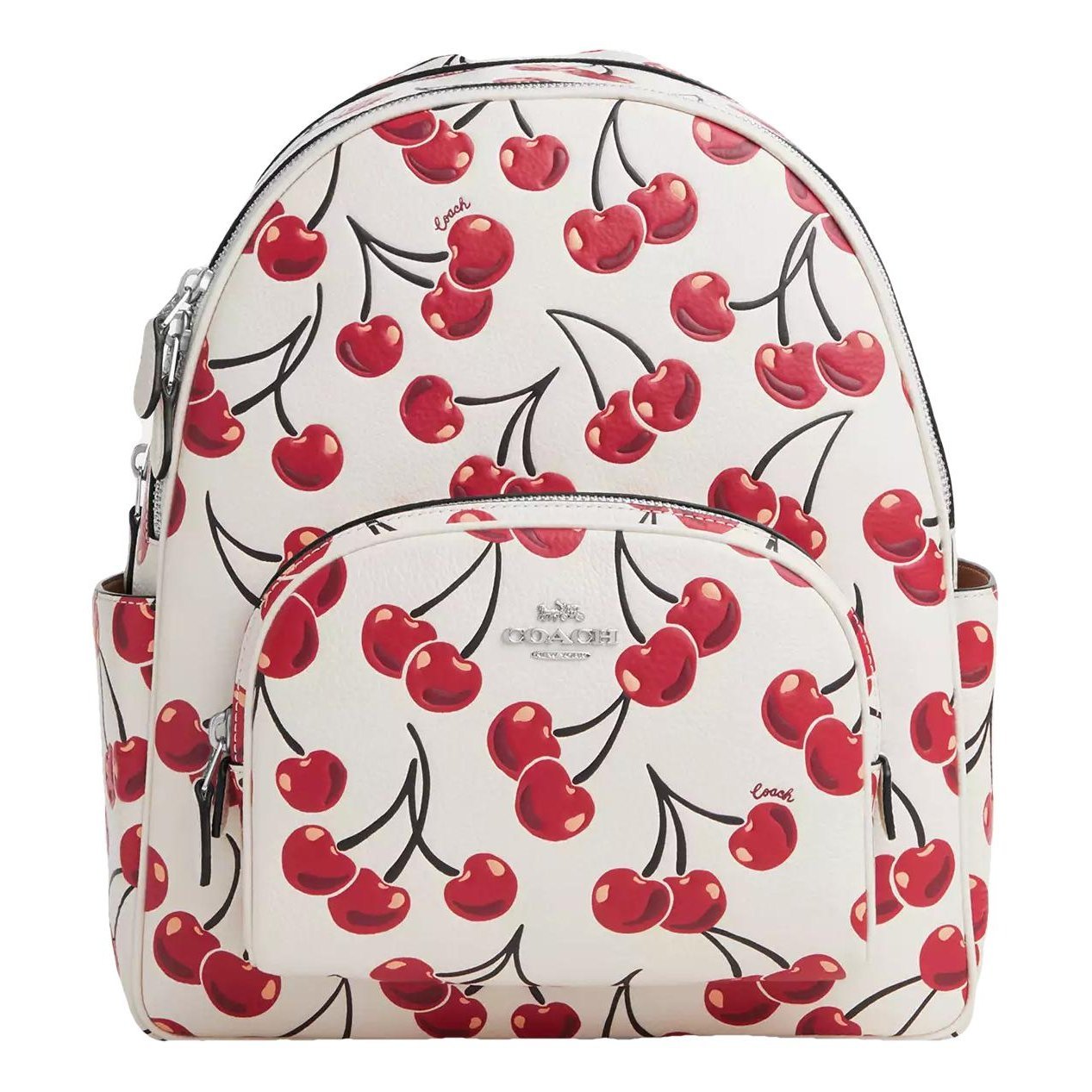 Leather backpack