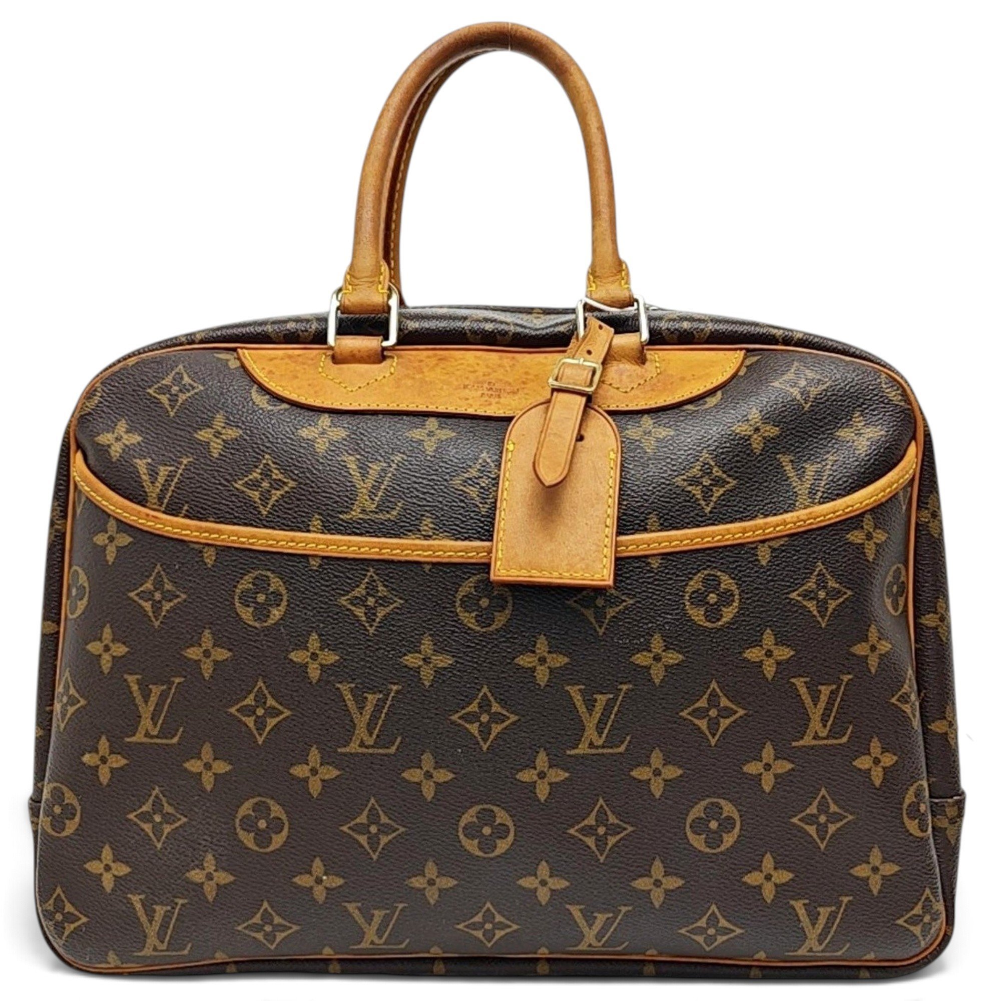 Deauville leather handbag