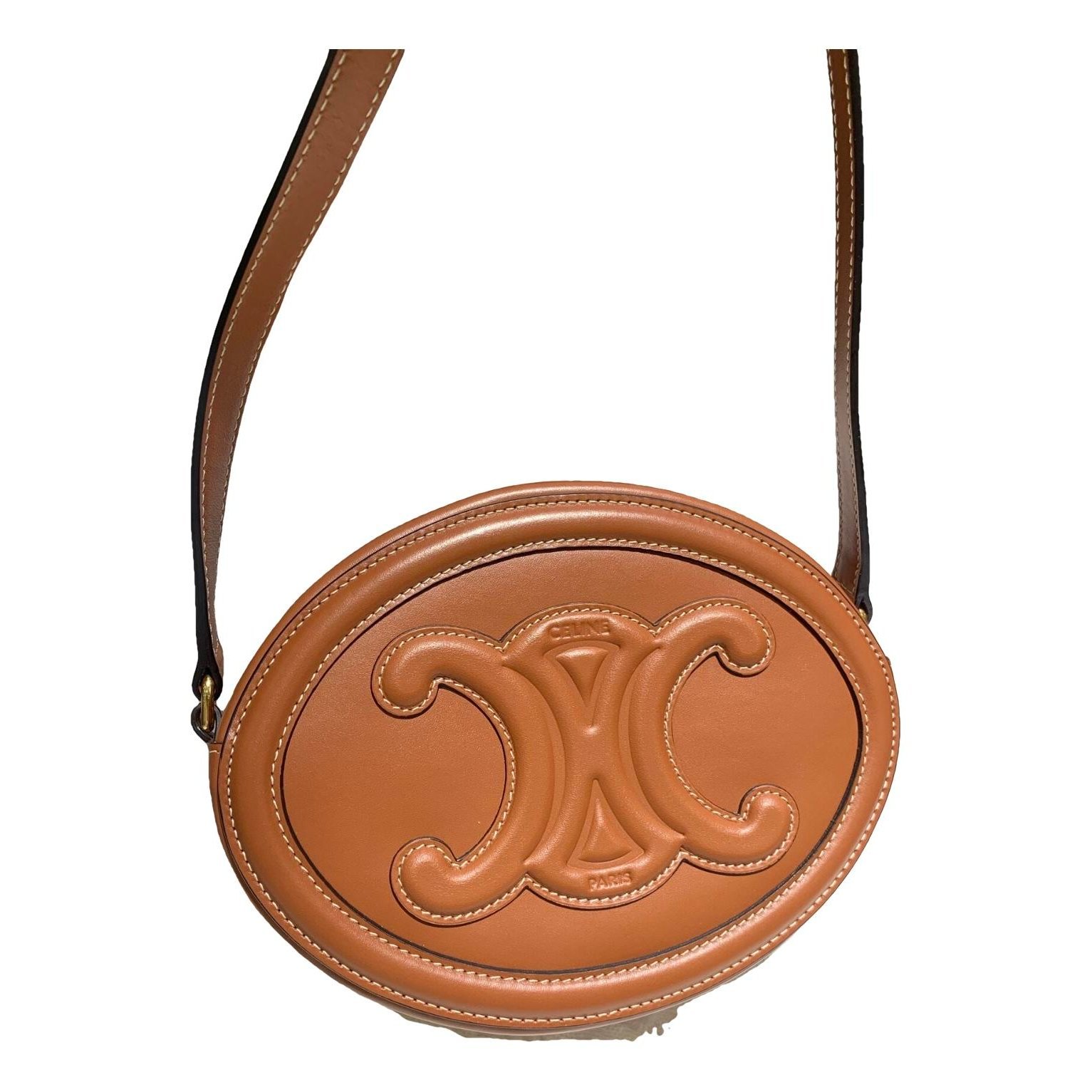 Leather crossbody bag