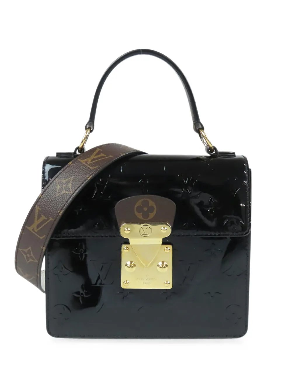 2020 Monogram Vernis Spring Street satchel