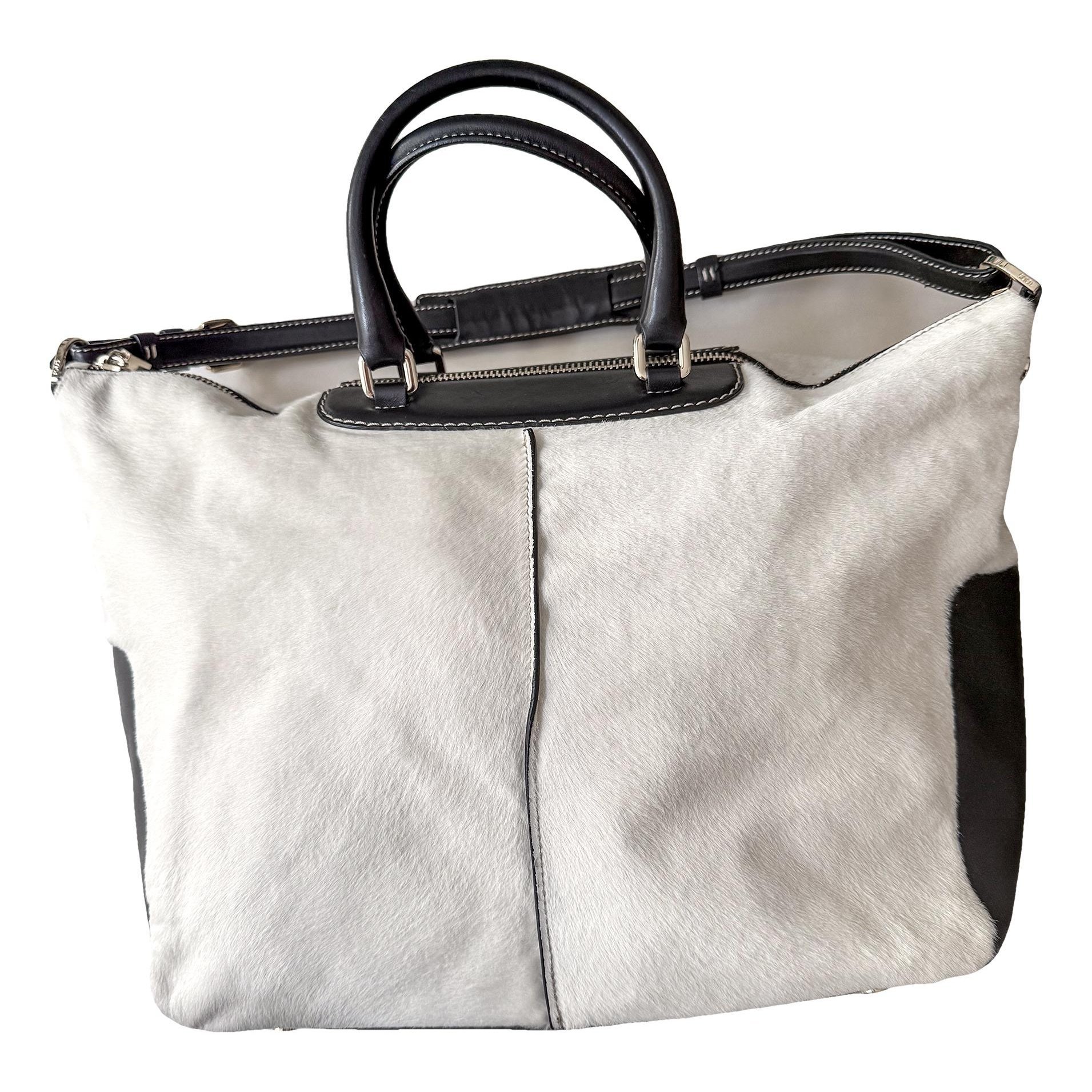 Pony-style calfskin handbag