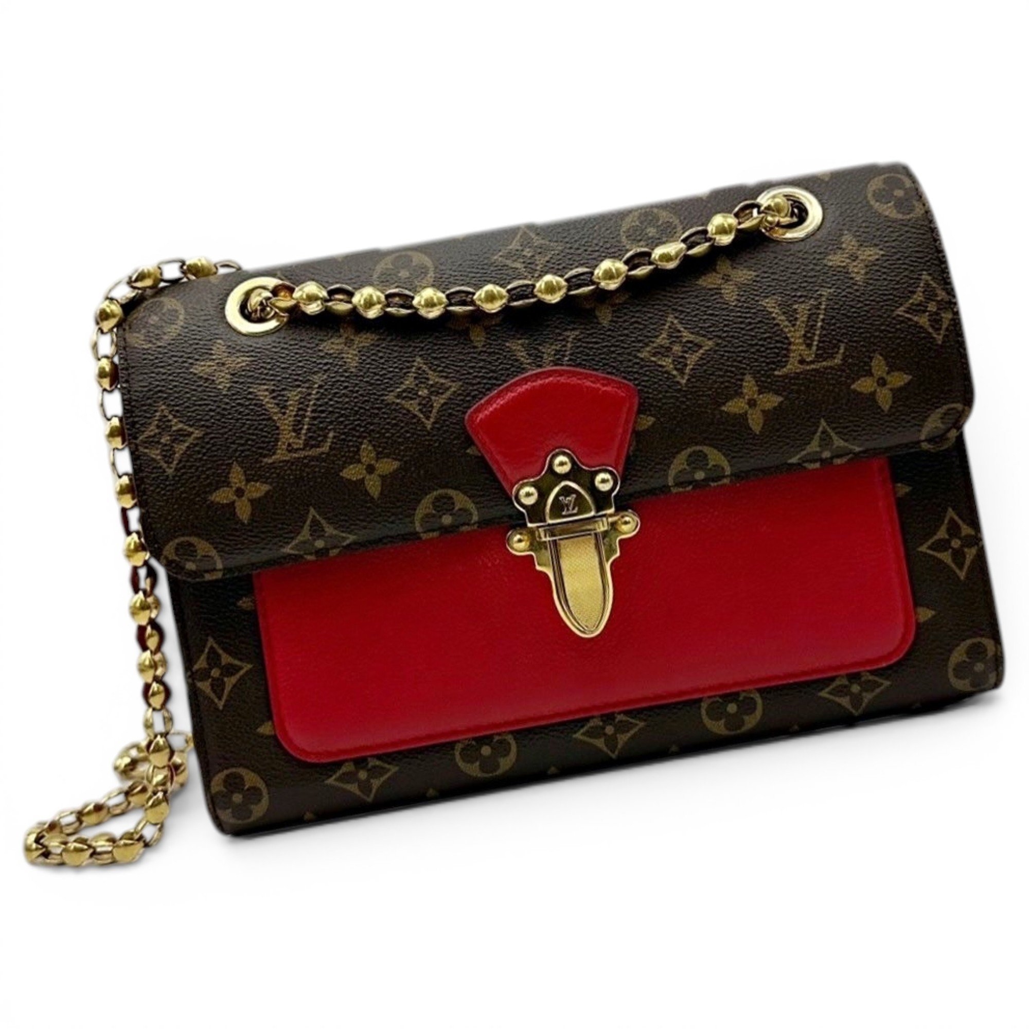 Victoire leather handbag