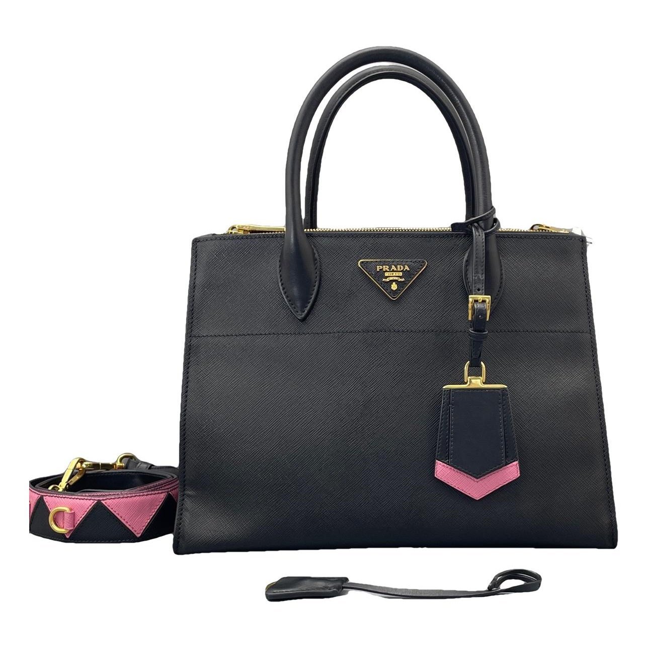 Galleria leather handbag