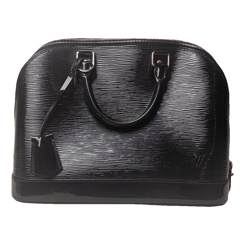Alma patent leather handbag