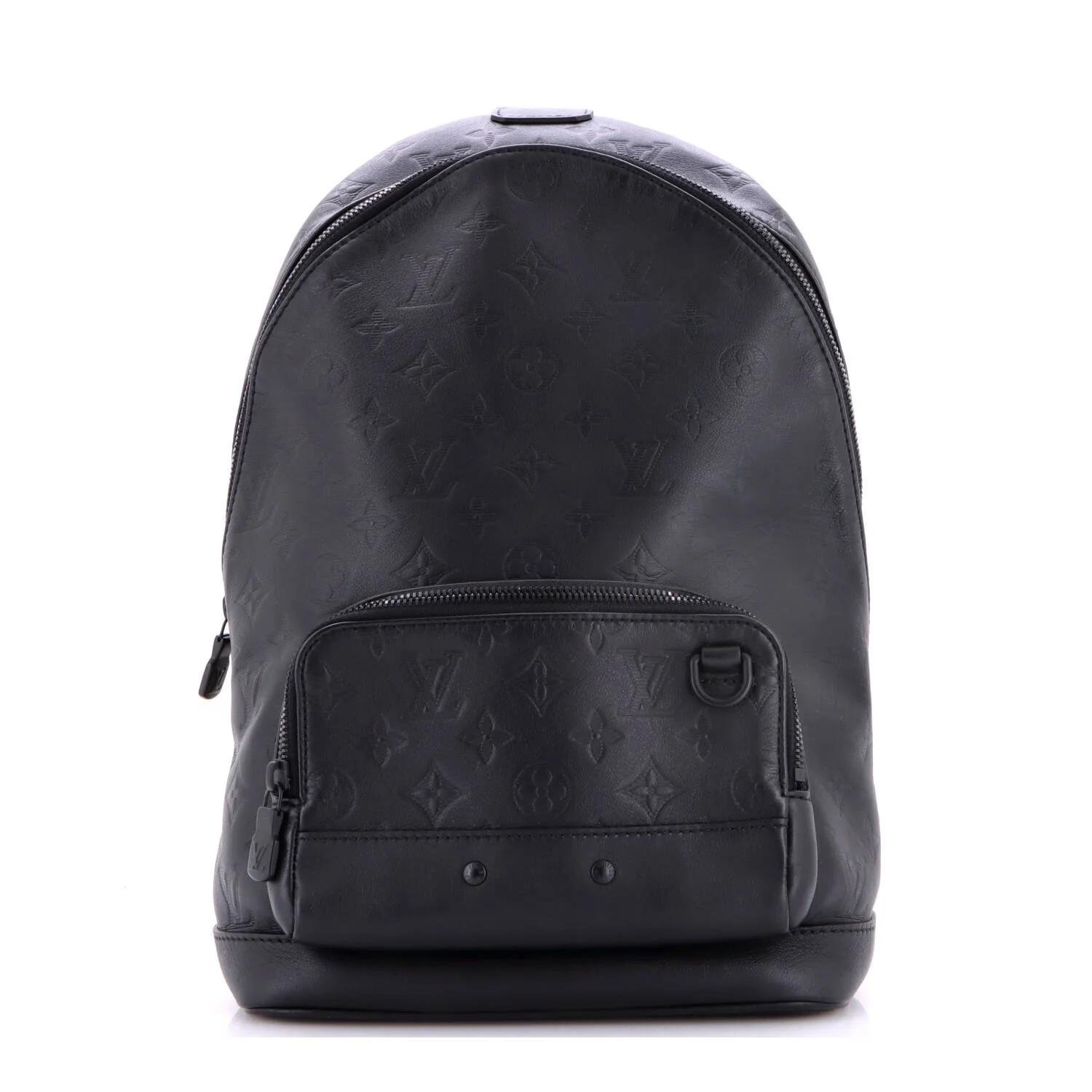 Leather backpack