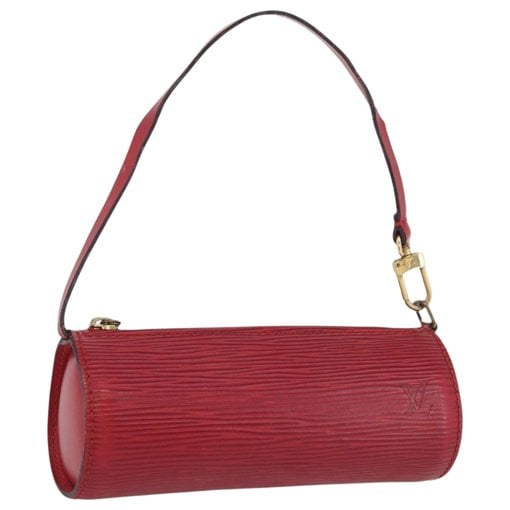 Pochette Trunk leather clutch bag