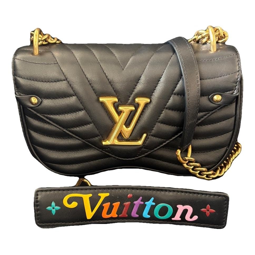 New Wave leather handbag