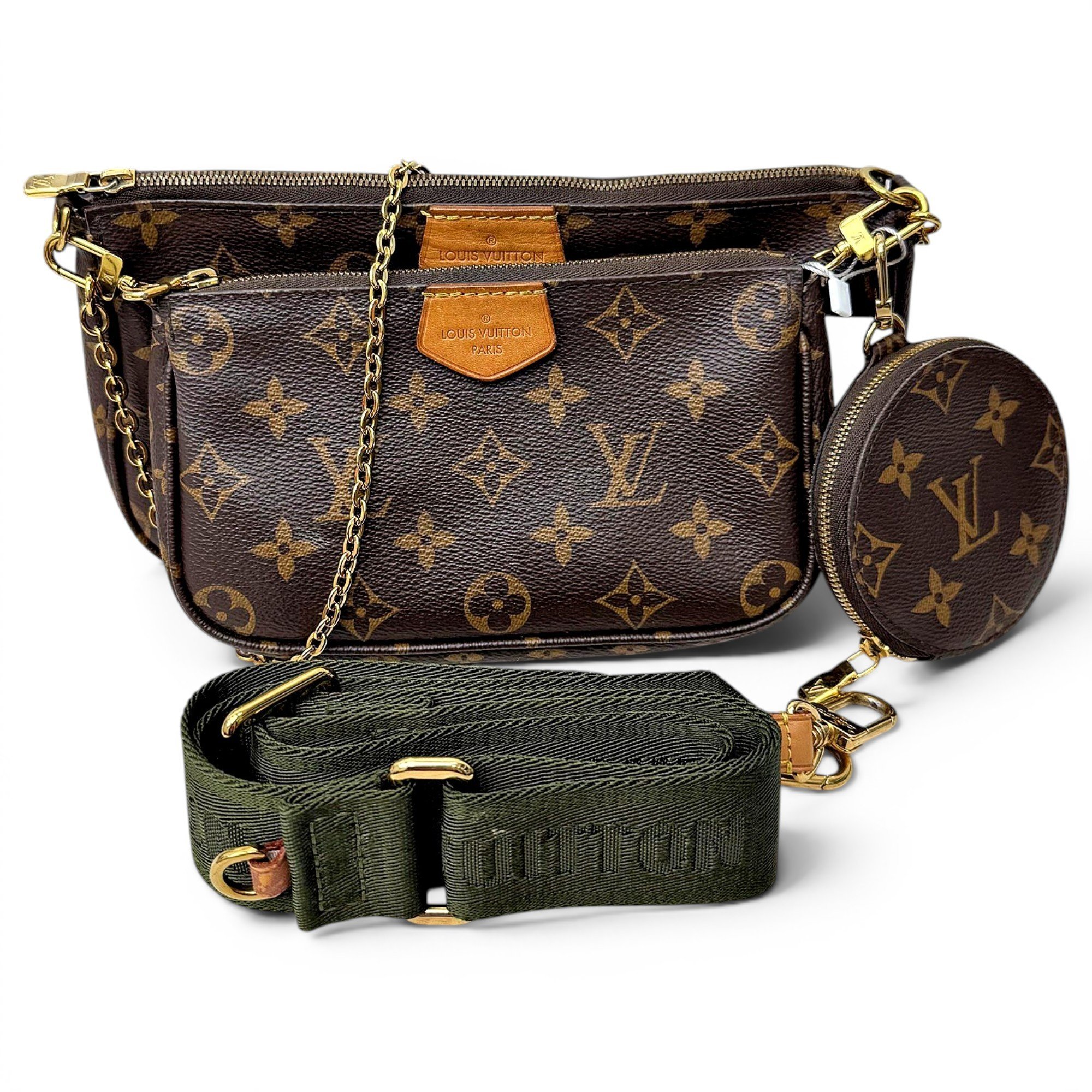 Multi Pochette Accessoires leather handbag