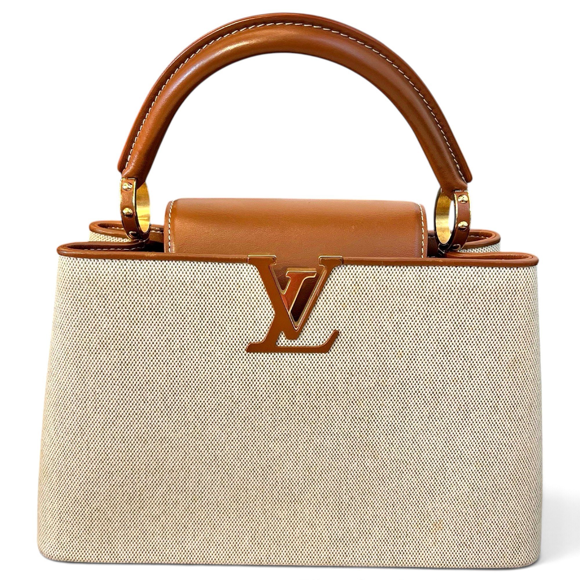 Capucines cloth handbag